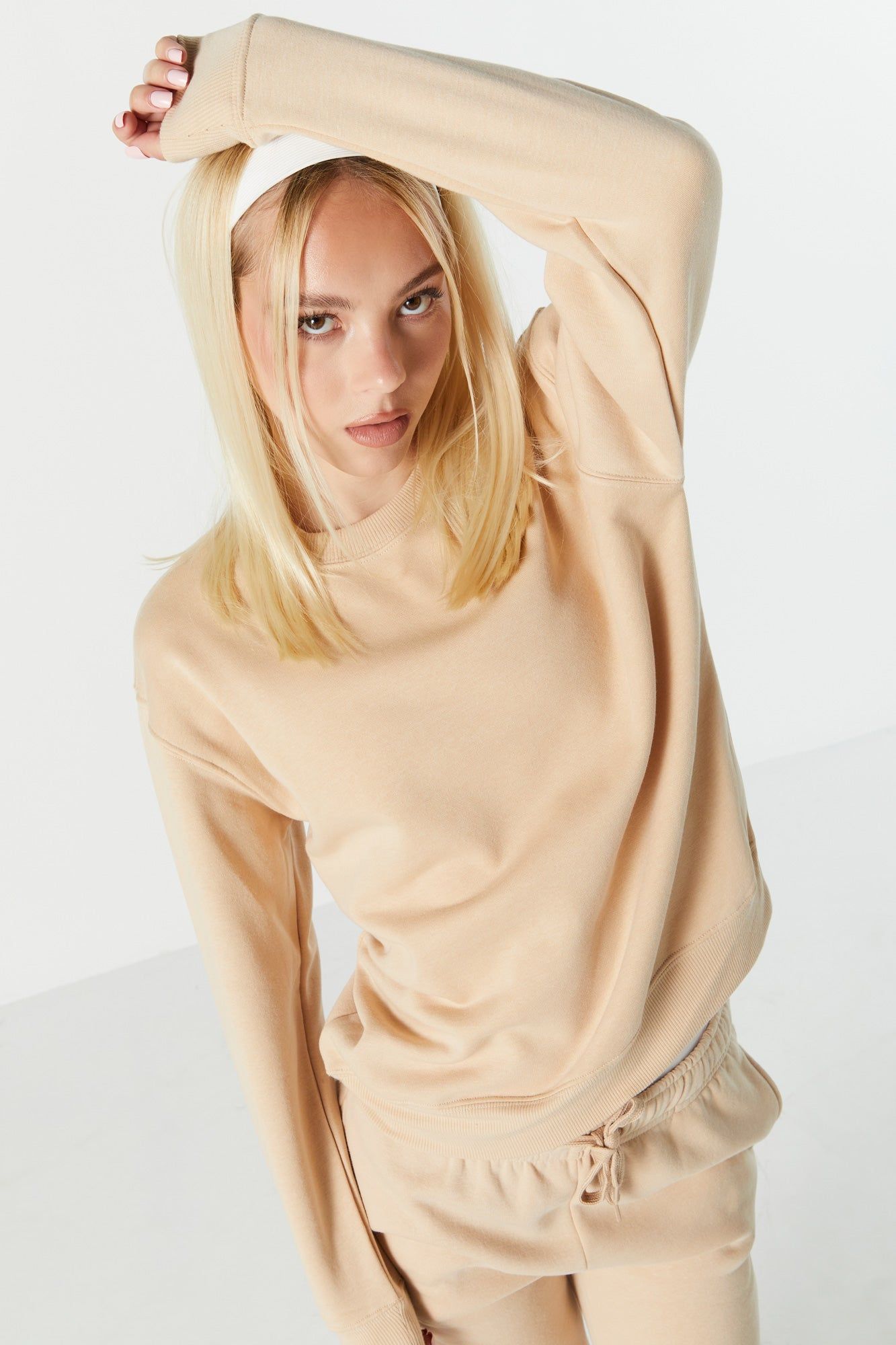 Fleece Crewneck Sweatshirt sold by Urban Planet