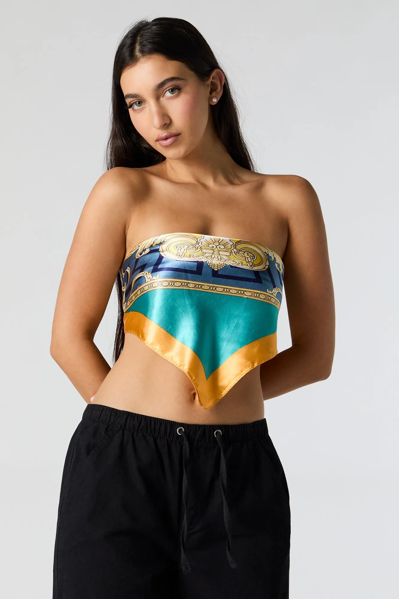 Écharpe multifaçons avec motif de chaînes sold by Urban Planet product image thumbnail 2