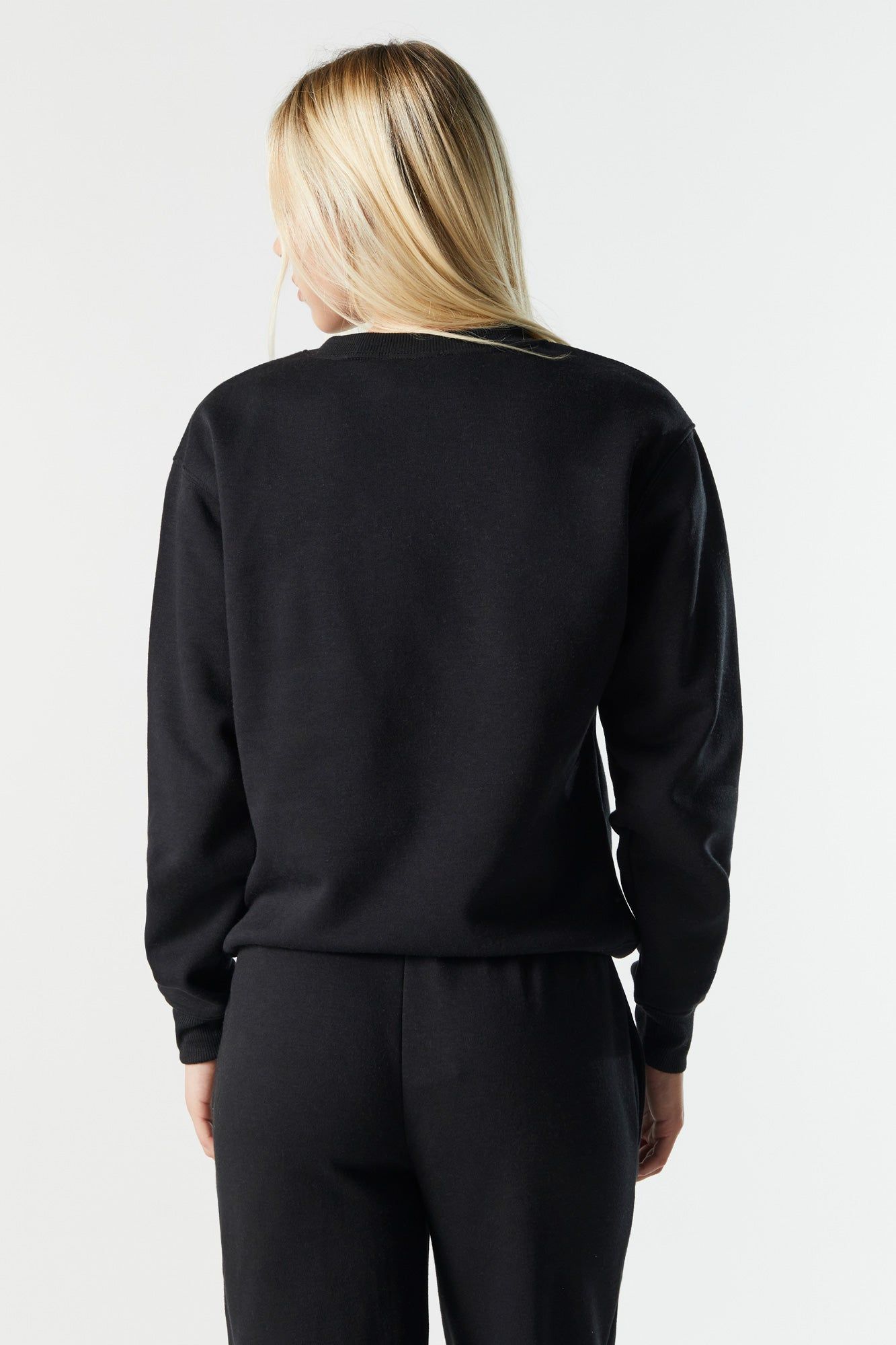 Fleece Crewneck Sweatshirt sold by Urban Planet product image thumbnail 5