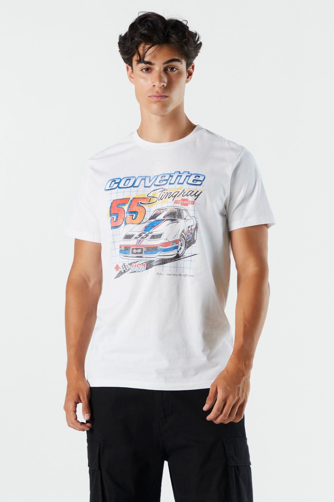 Corvette Graphic T-Shirt sold by Urban Planet product image thumbnail 4
