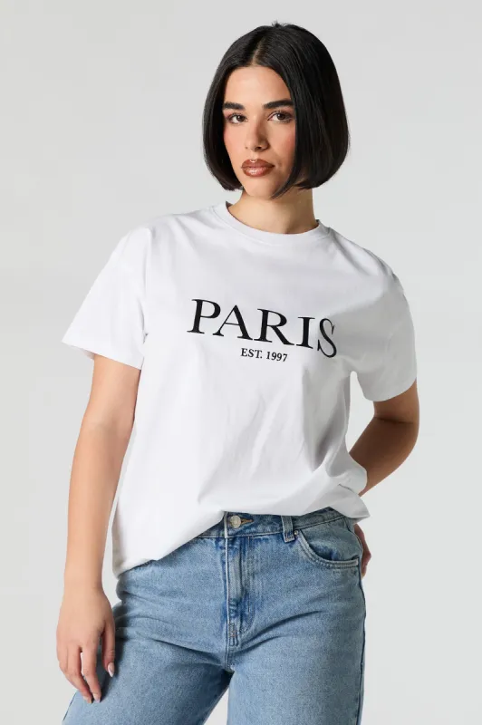 Paris Graphic T-Shirt sold by Urban Planet