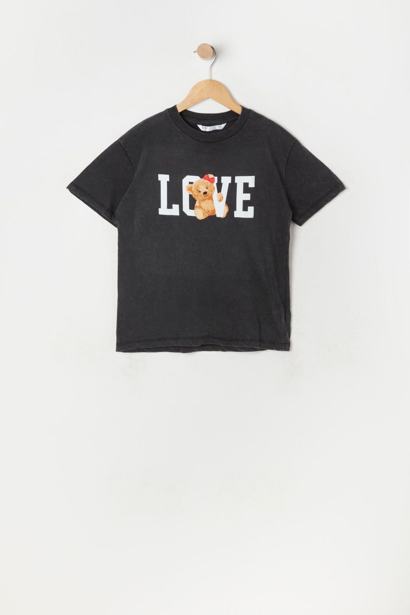 Girls Teddy Love Graphic T-Shirt sold by Urban Planet