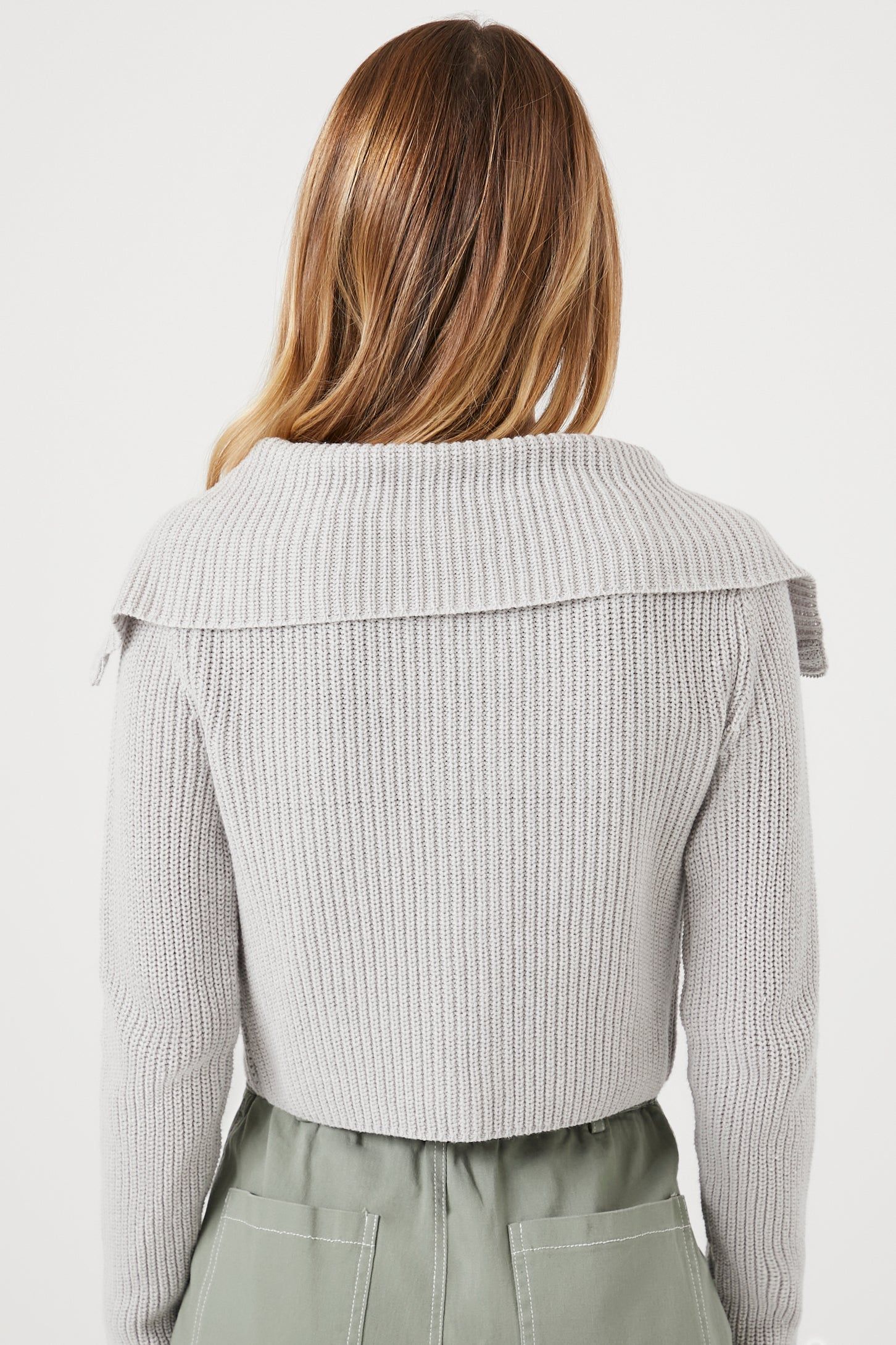 Zip-Up Knit Cardigan sold by Urban Planet product image thumbnail 2