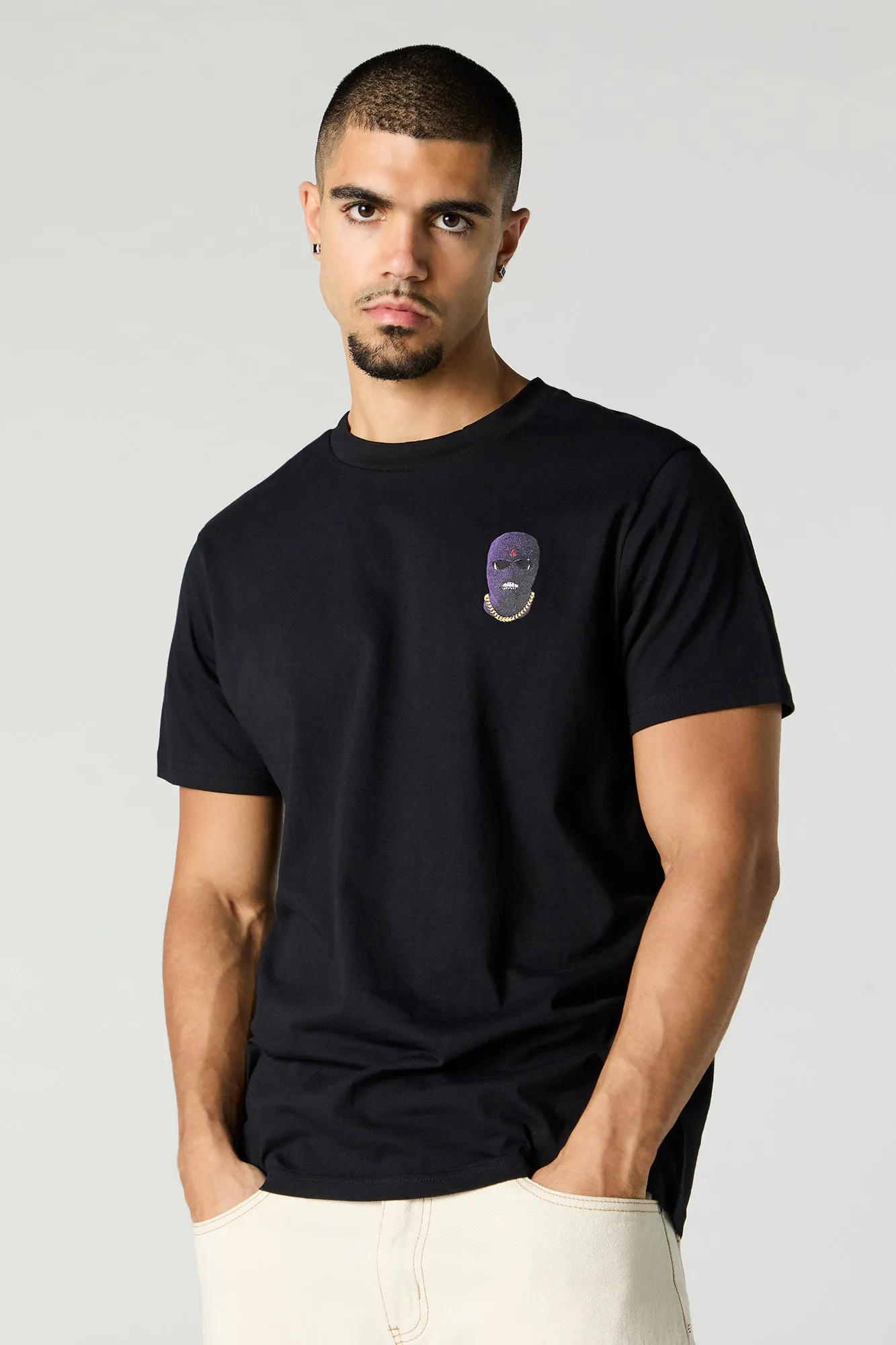 Masked Graphic T-Shirt sold by Urban Planet