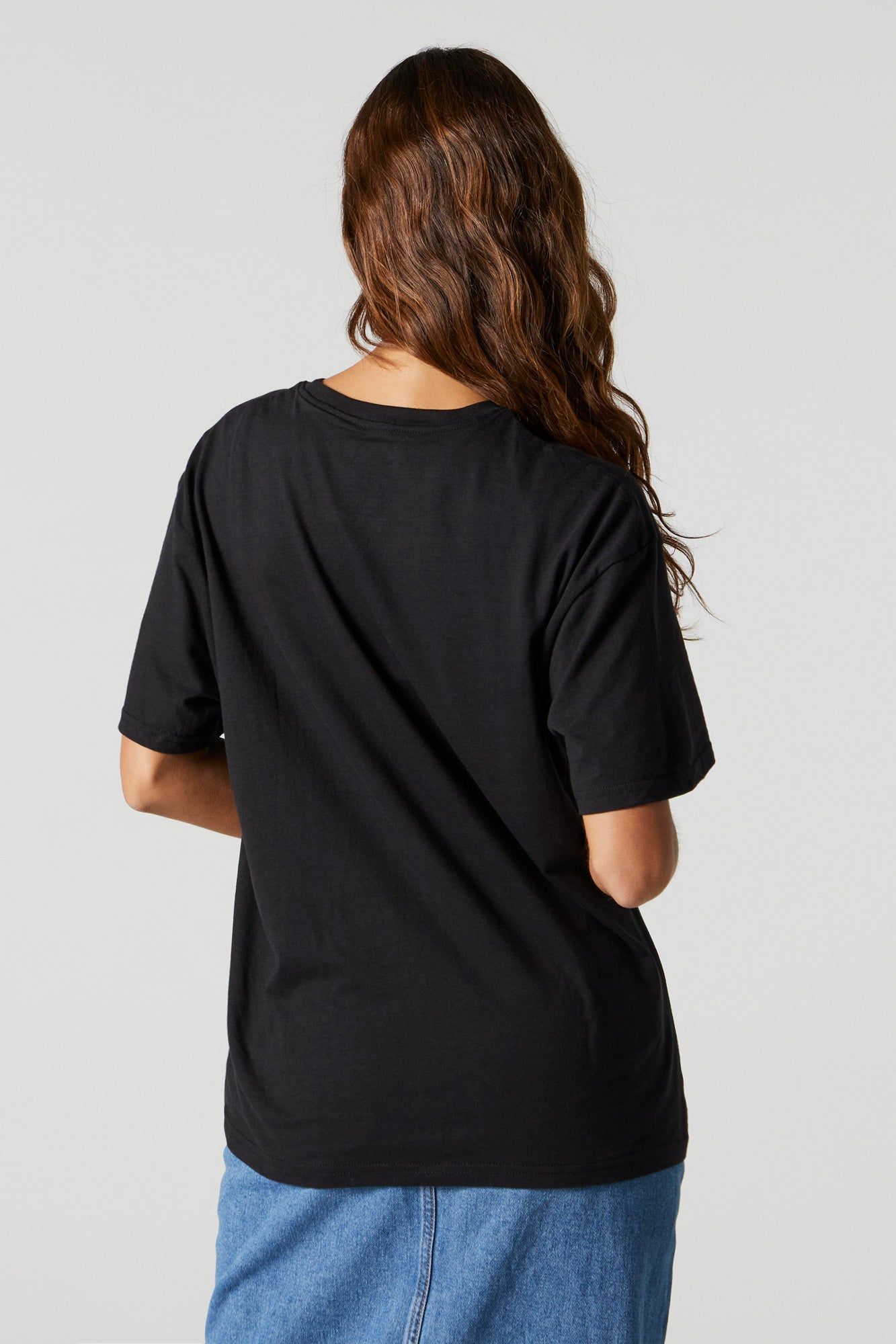 Just Shake It Graphic Boyfriend T-Shirt sold by Urban Planet product image thumbnail 4