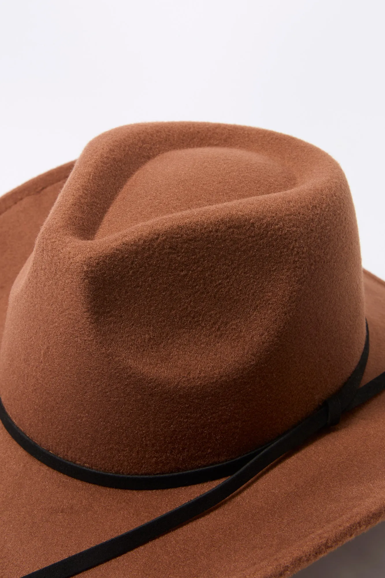 Faux Suede Cowboy Hat sold by Urban Planet product image thumbnail 4