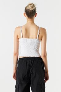 Seamless Lace Trim Tank sold by Urban Planet