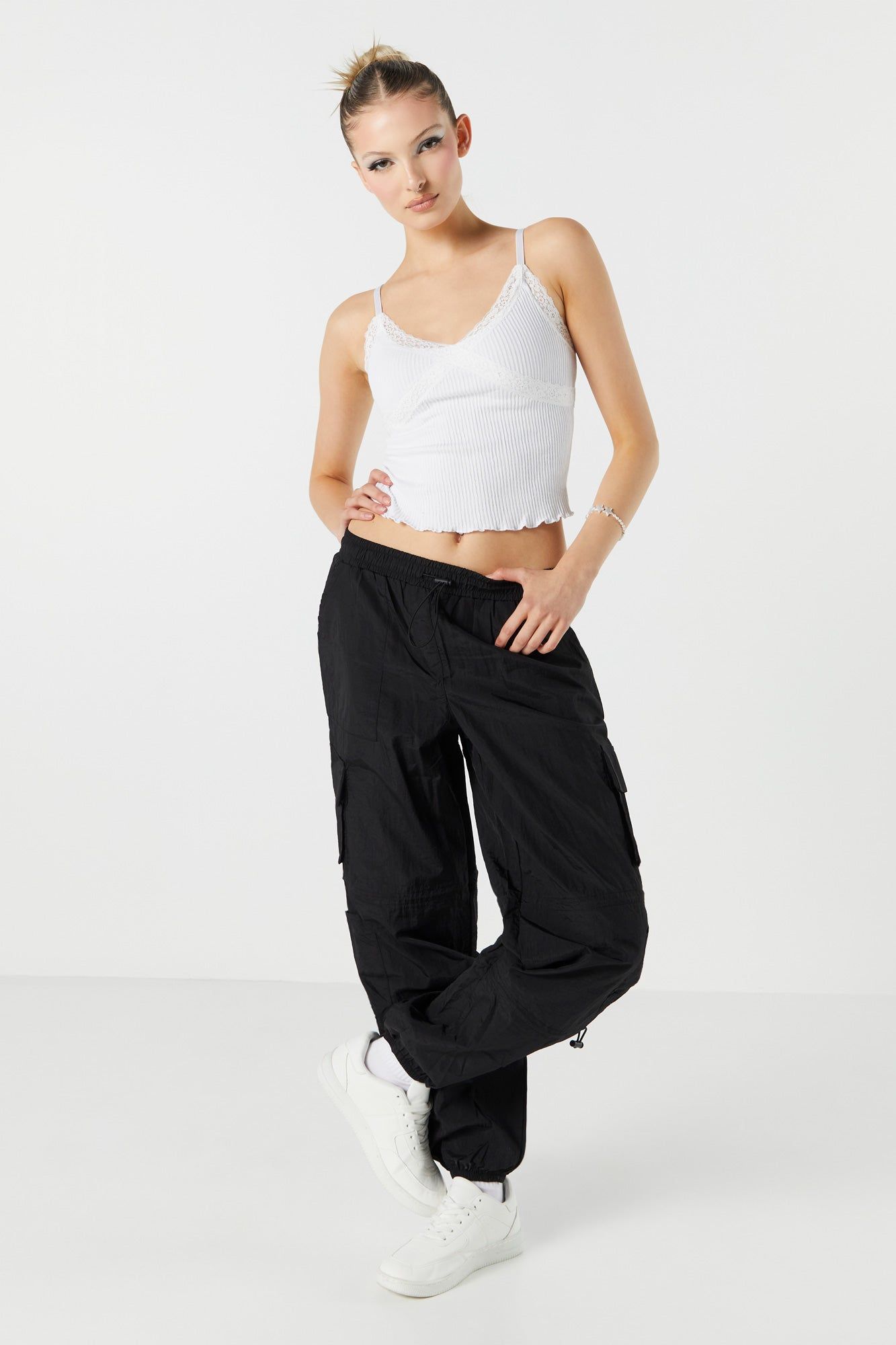 Seamless Lace Trim Tank sold by Urban Planet product image thumbnail 6
