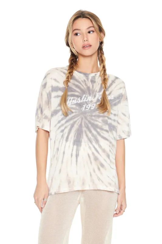 T-shirt noué-teint à imprimé Austin Texas sold by Urban Planet