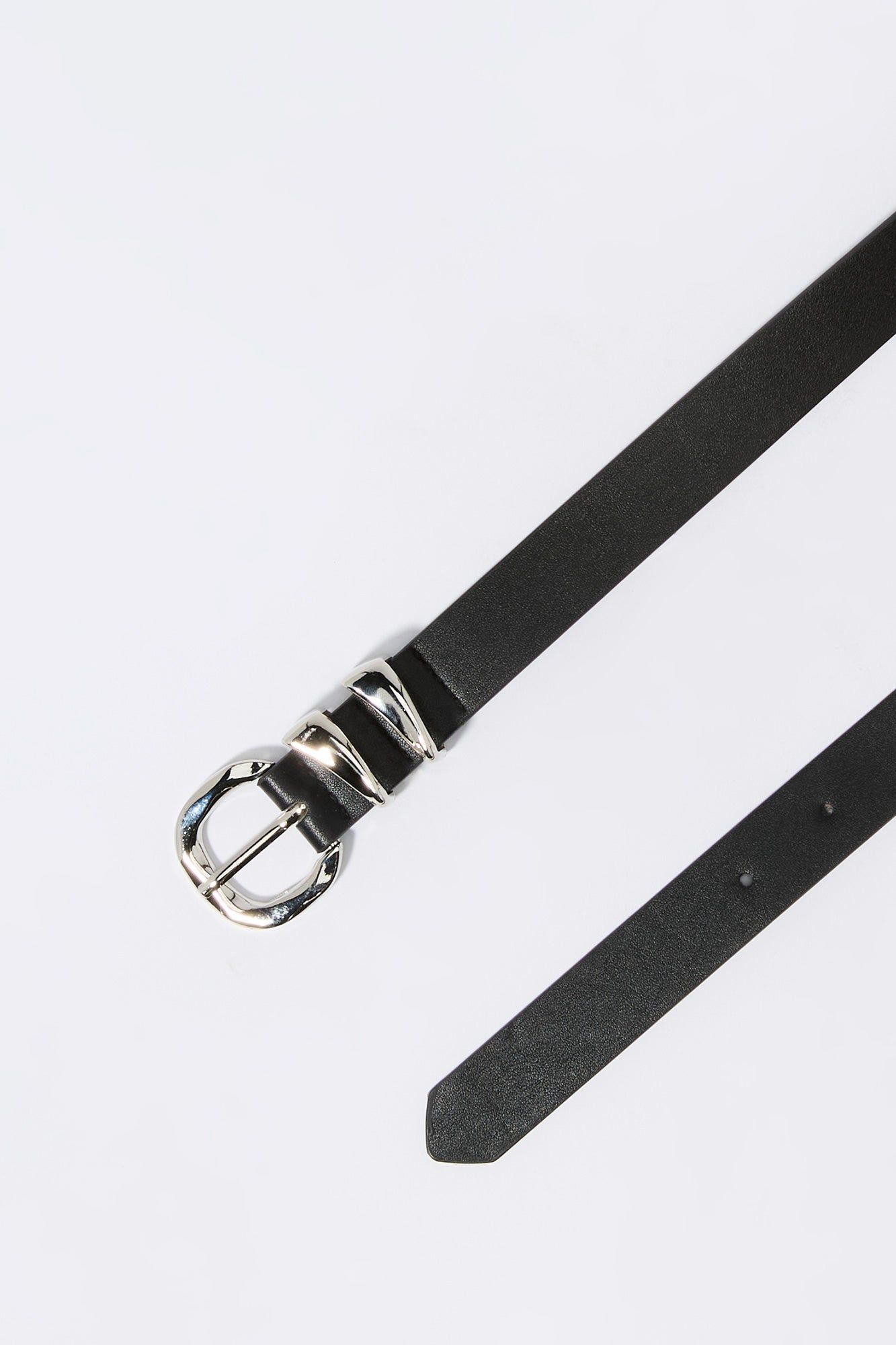 Studded Faux Leather Belt sold by Urban Planet product image thumbnail 2