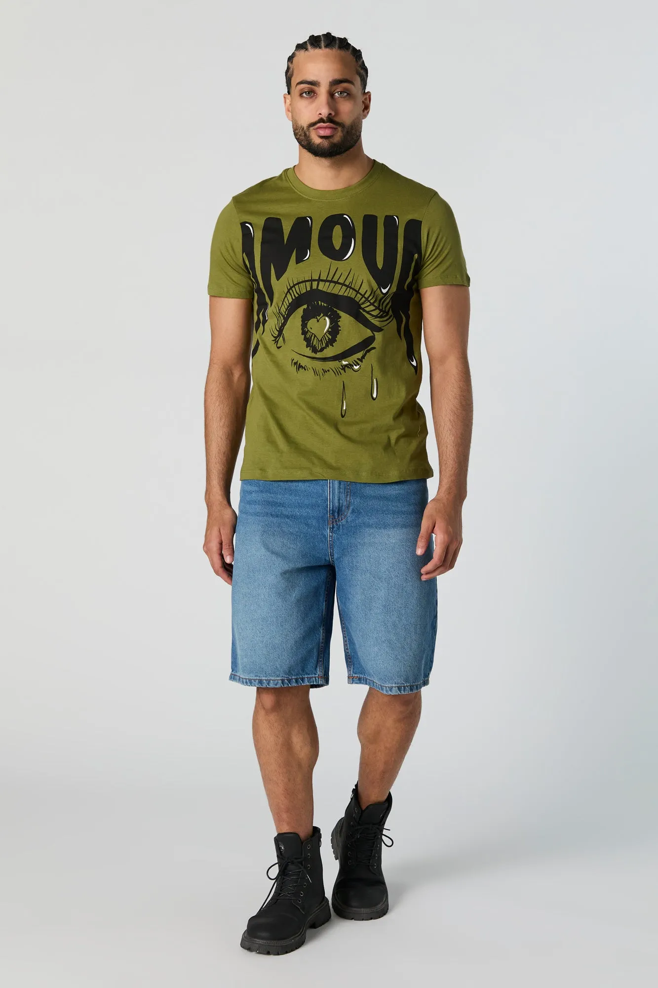 Amour Graphic T-Shirt sold by Urban Planet product image thumbnail 2