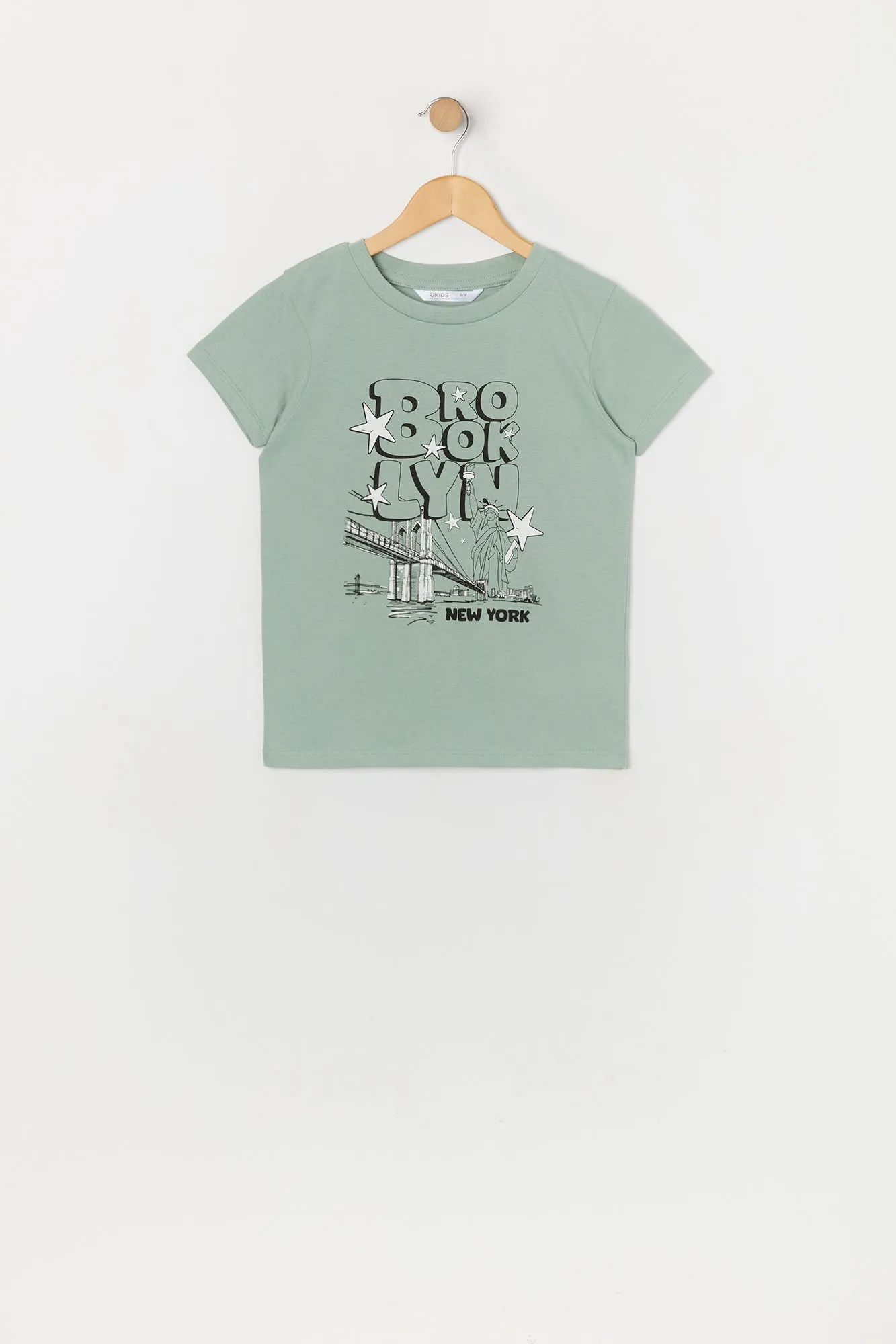 Girls Brooklyn Graphic T-Shirt sold by Urban Planet
