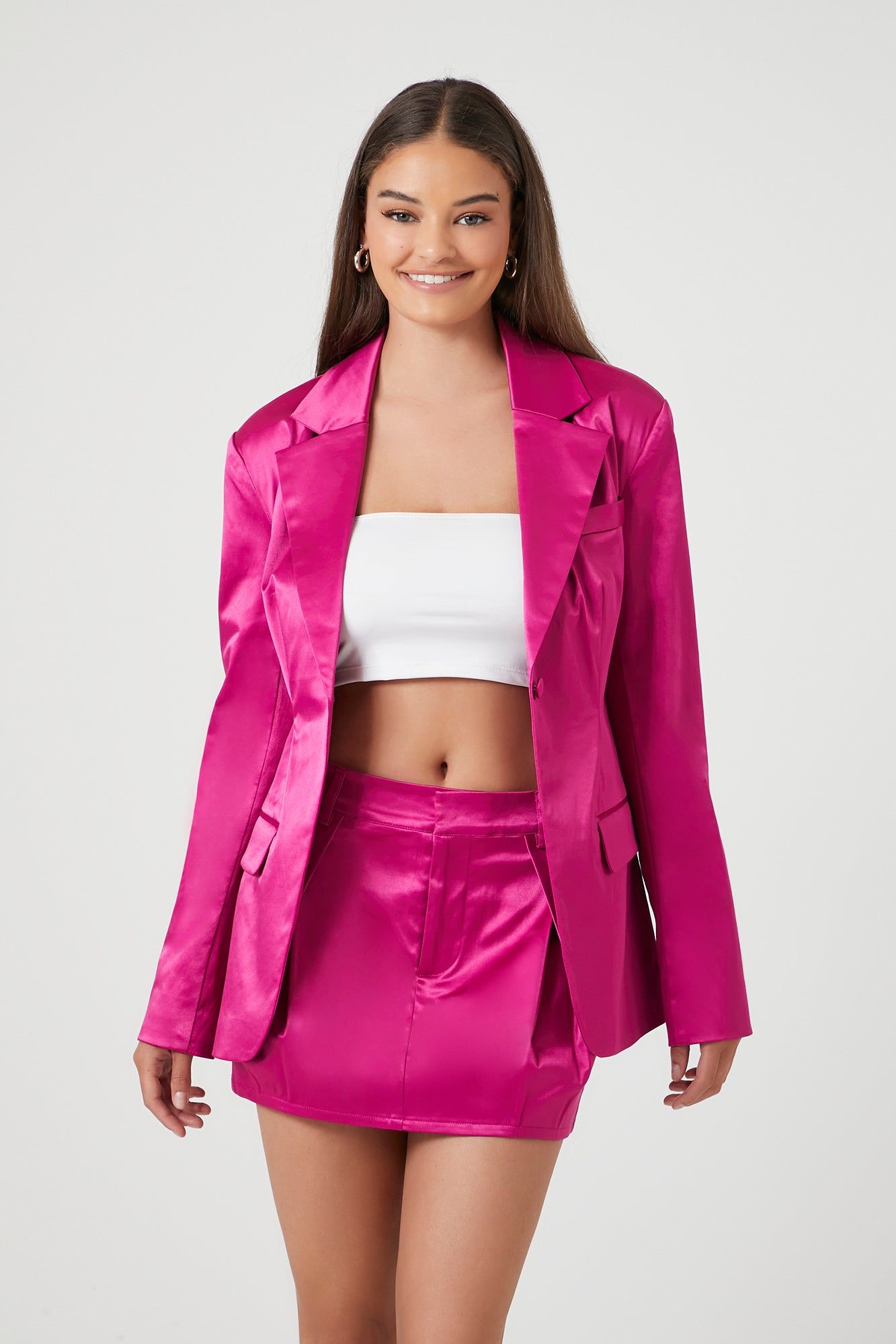 Satin Mini Skirt sold by Urban Planet