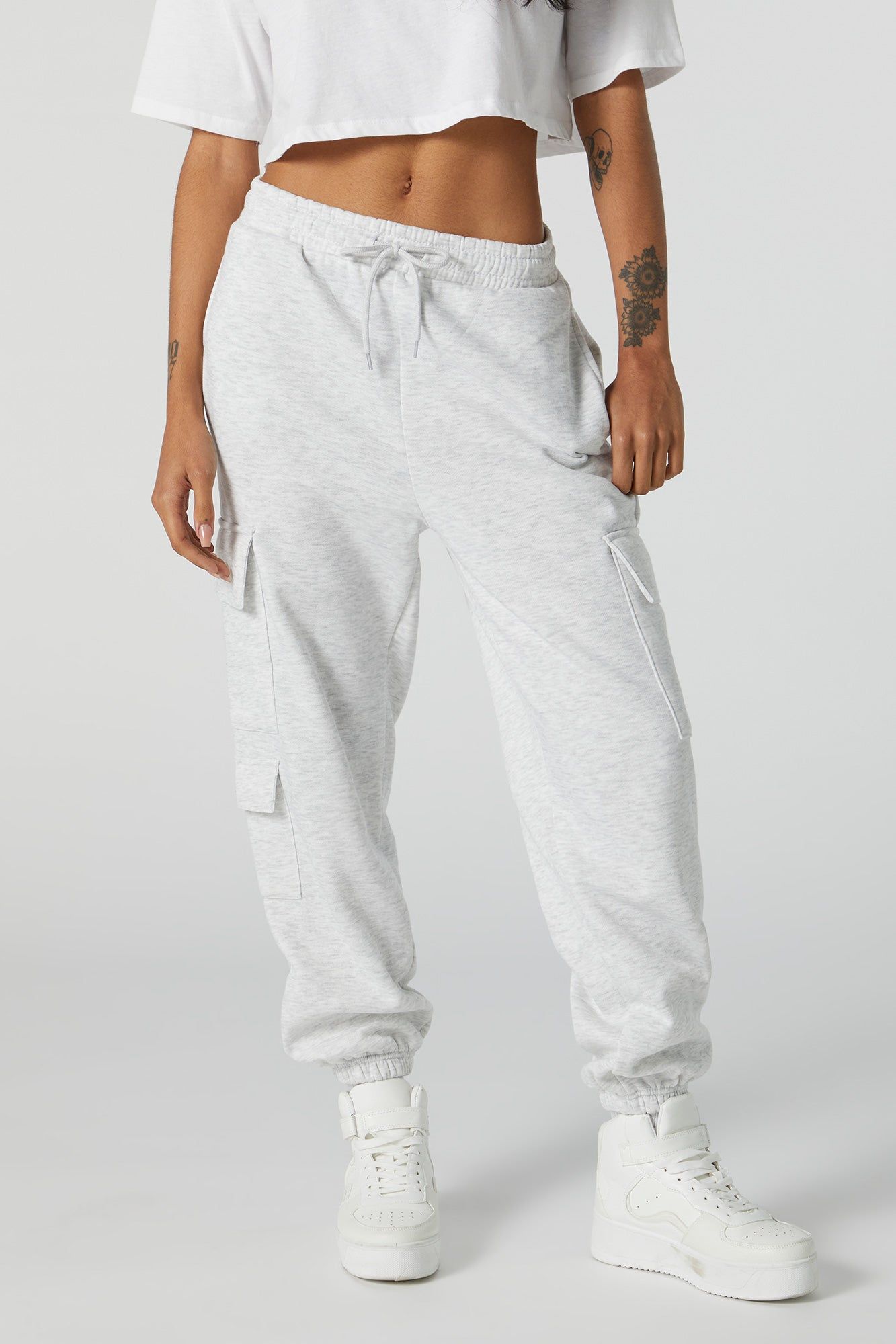 Fleece Multi Pocket Cargo Jogger sold by Urban Planet product image thumbnail 2