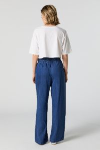 Jean à taille cintrée en denim délavé Moyen sold by Urban Planet