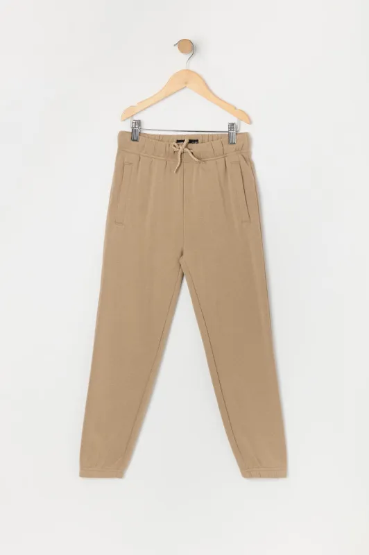 Jogger en molleton uni pour garçon sold by Urban Planet