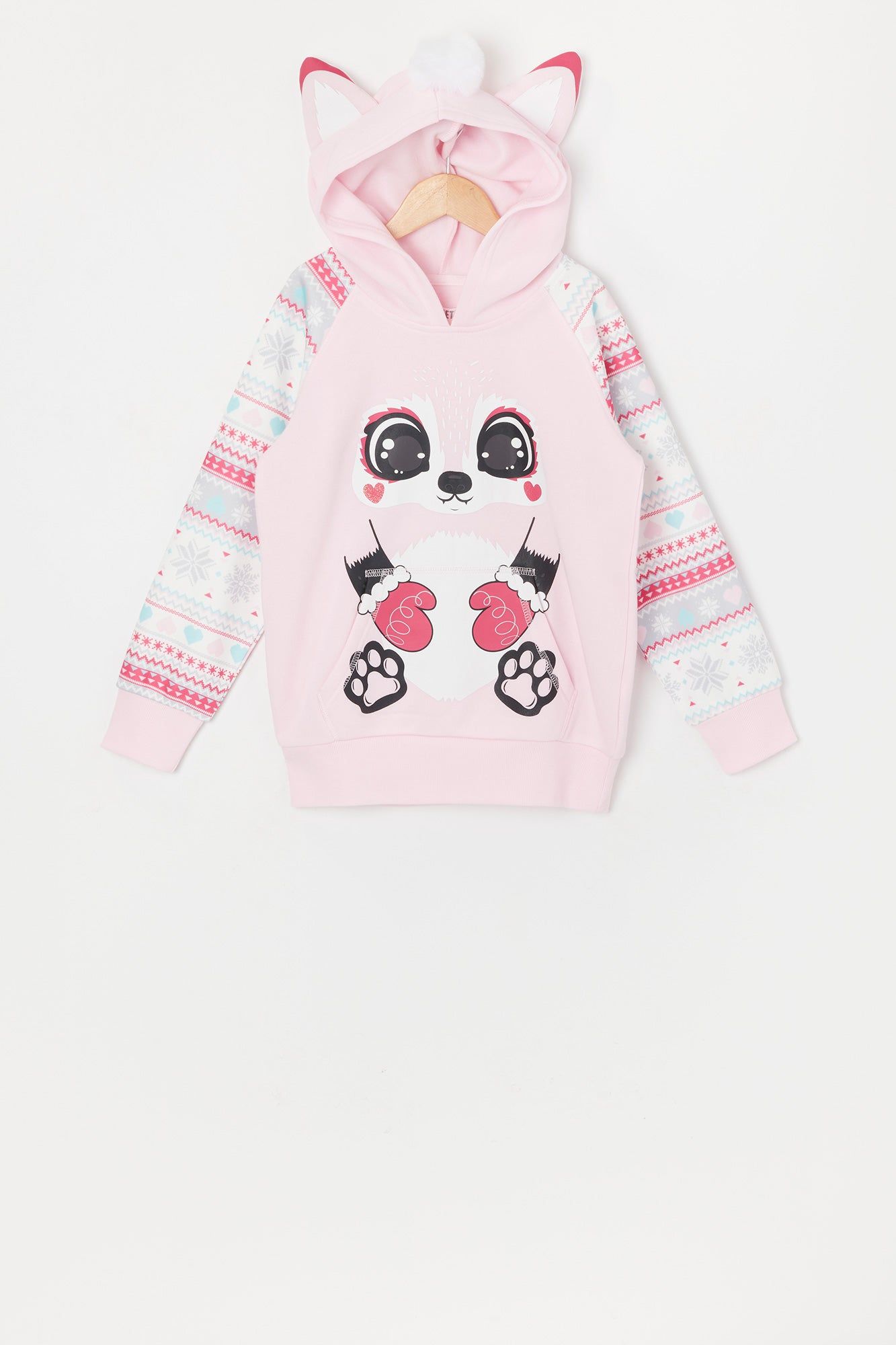 Girls Winter Fox Character Hoodie sold by Urban Planet