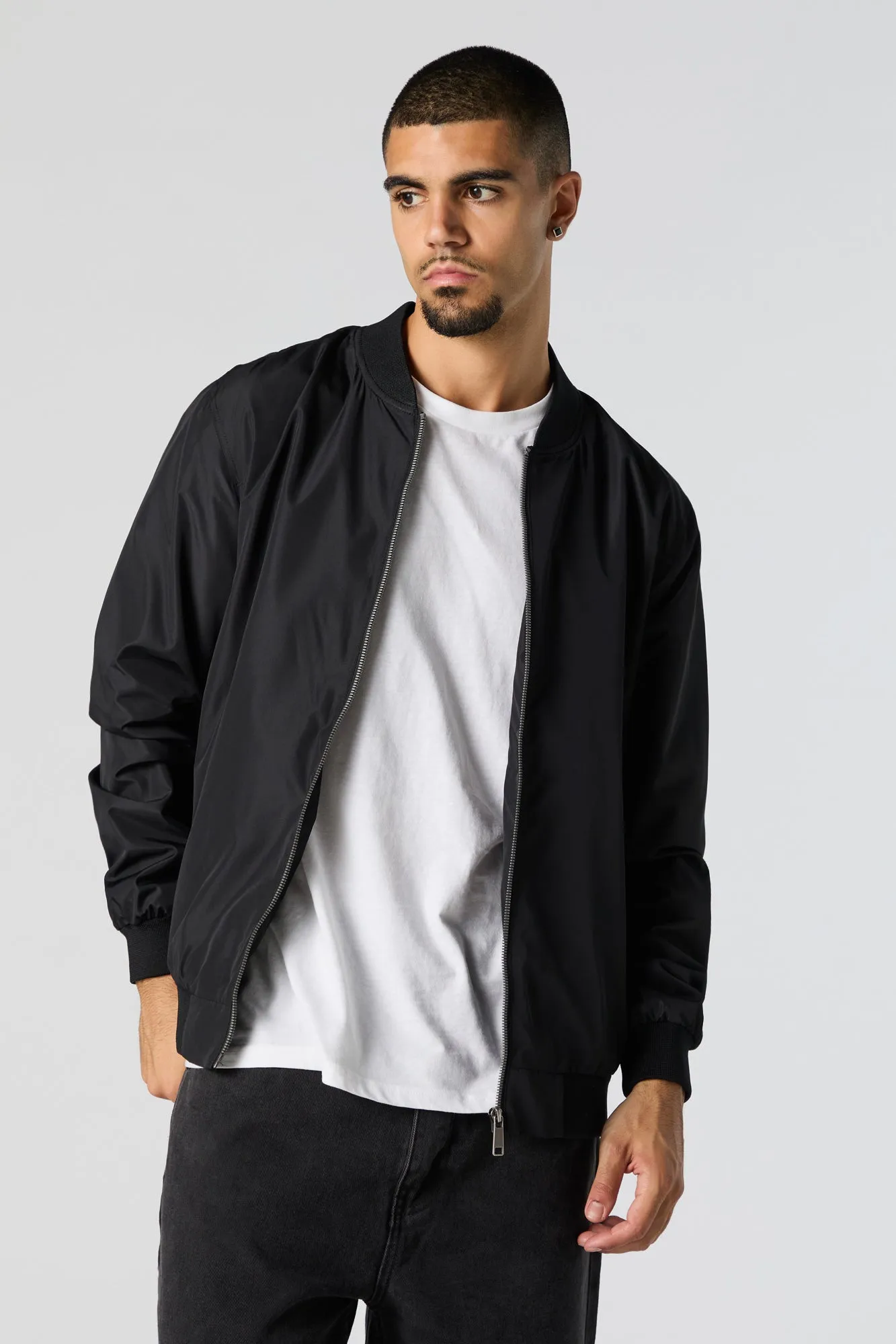 Blouson aviateur en nylon sold by Urban Planet product image thumbnail 4