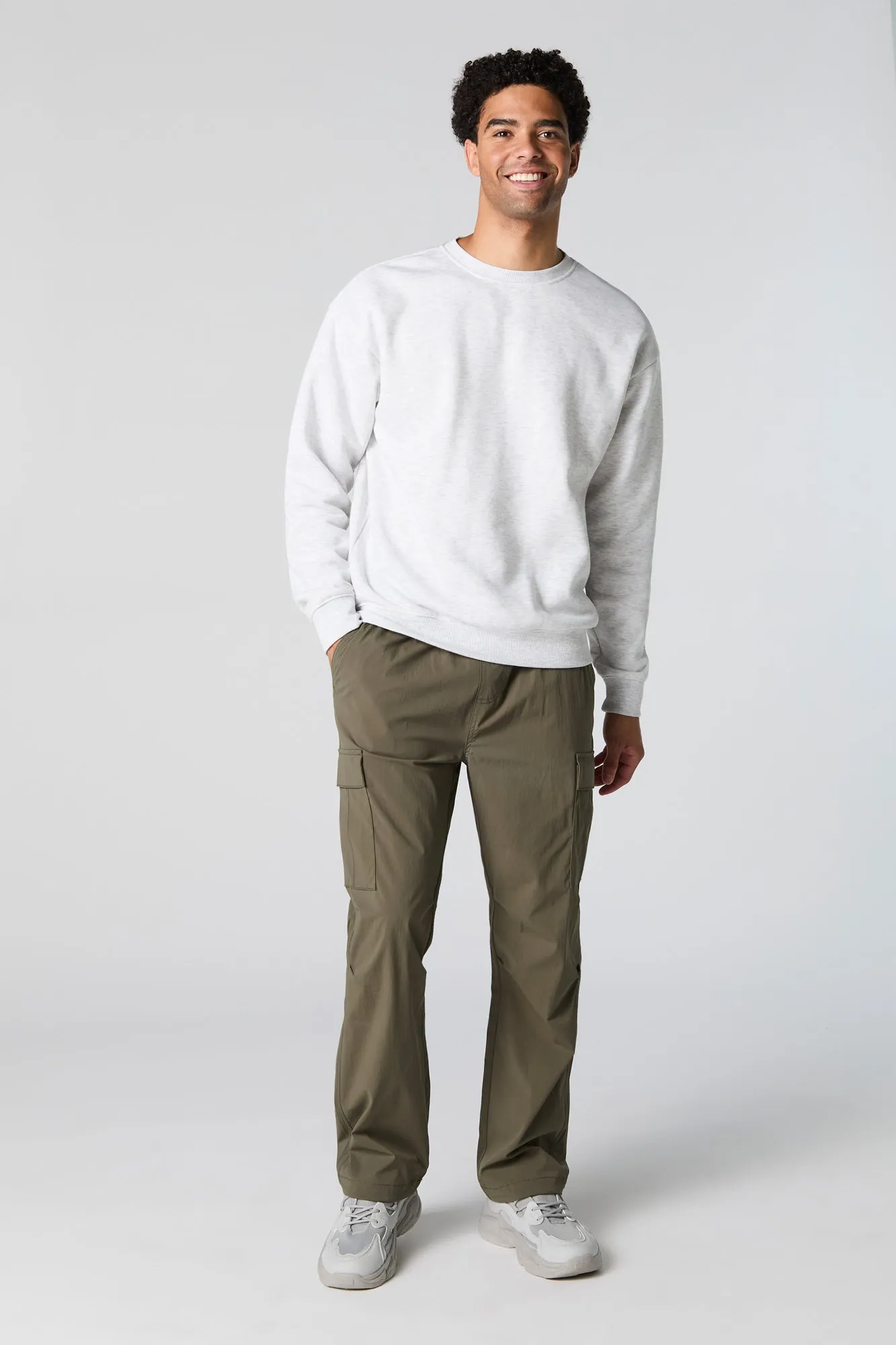Nylon Straight Leg Cargo Pant sold by Urban Planet product image thumbnail 2
