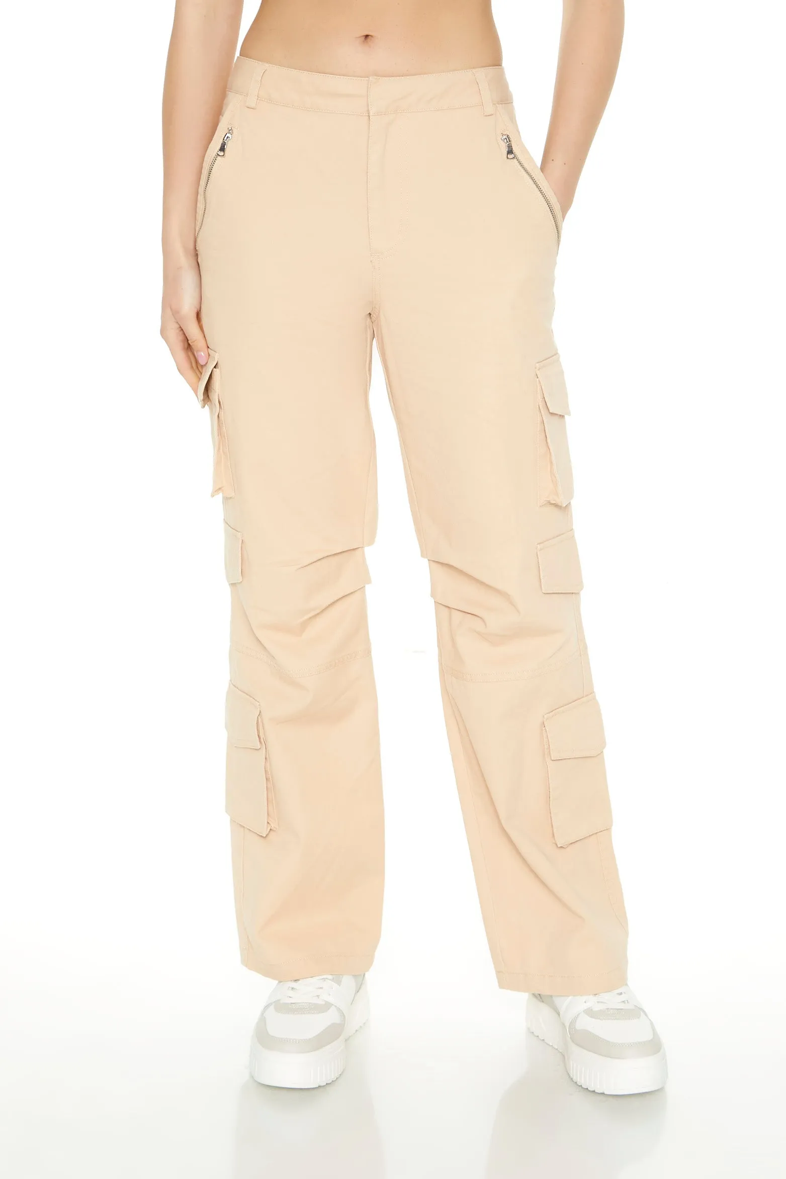 Pantalon cargo mi-taille à jambe droite sold by Urban Planet product image thumbnail 2