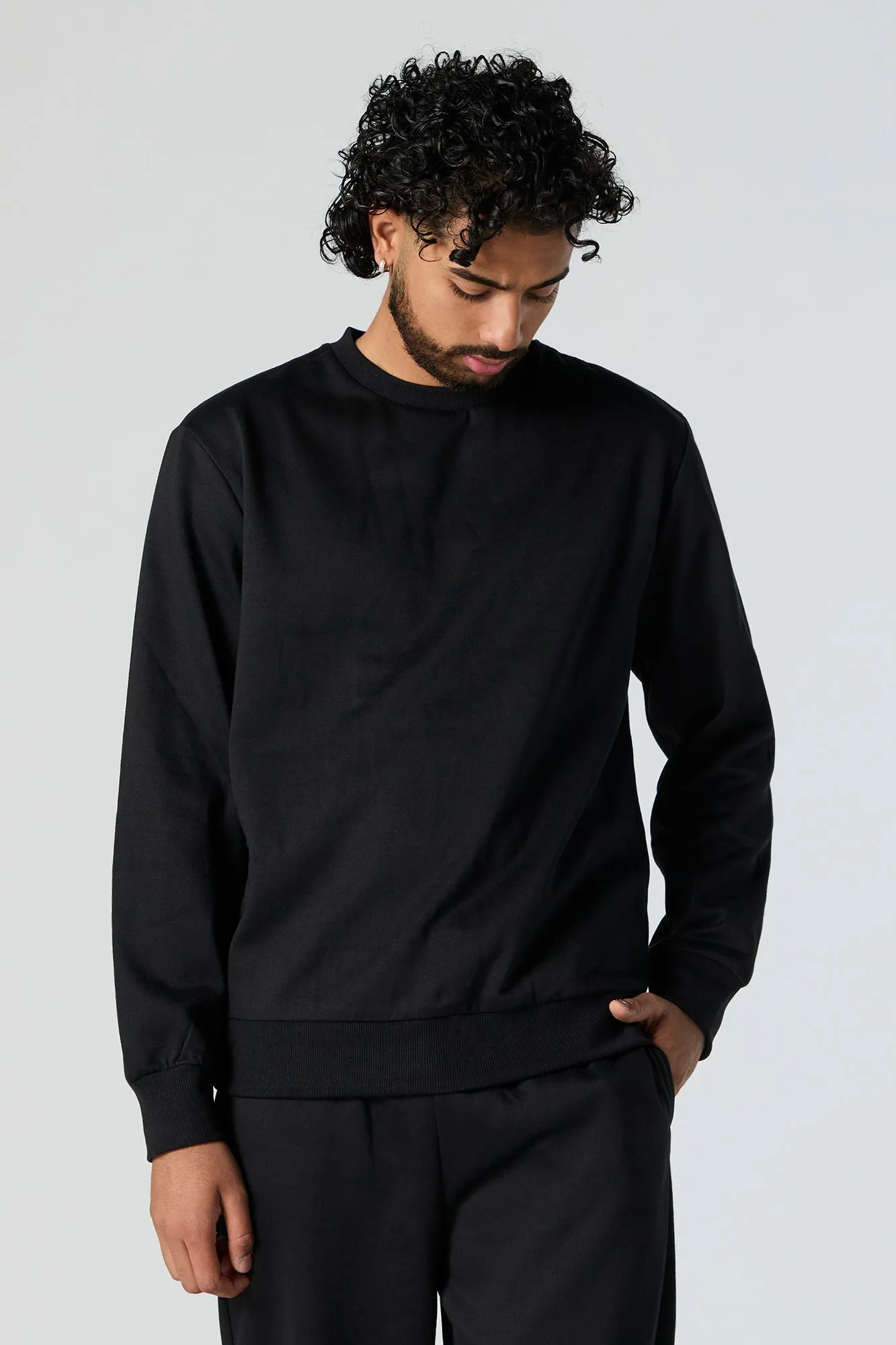 Everyday Fleece Sweatshirt sold by Urban Planet product image thumbnail 4