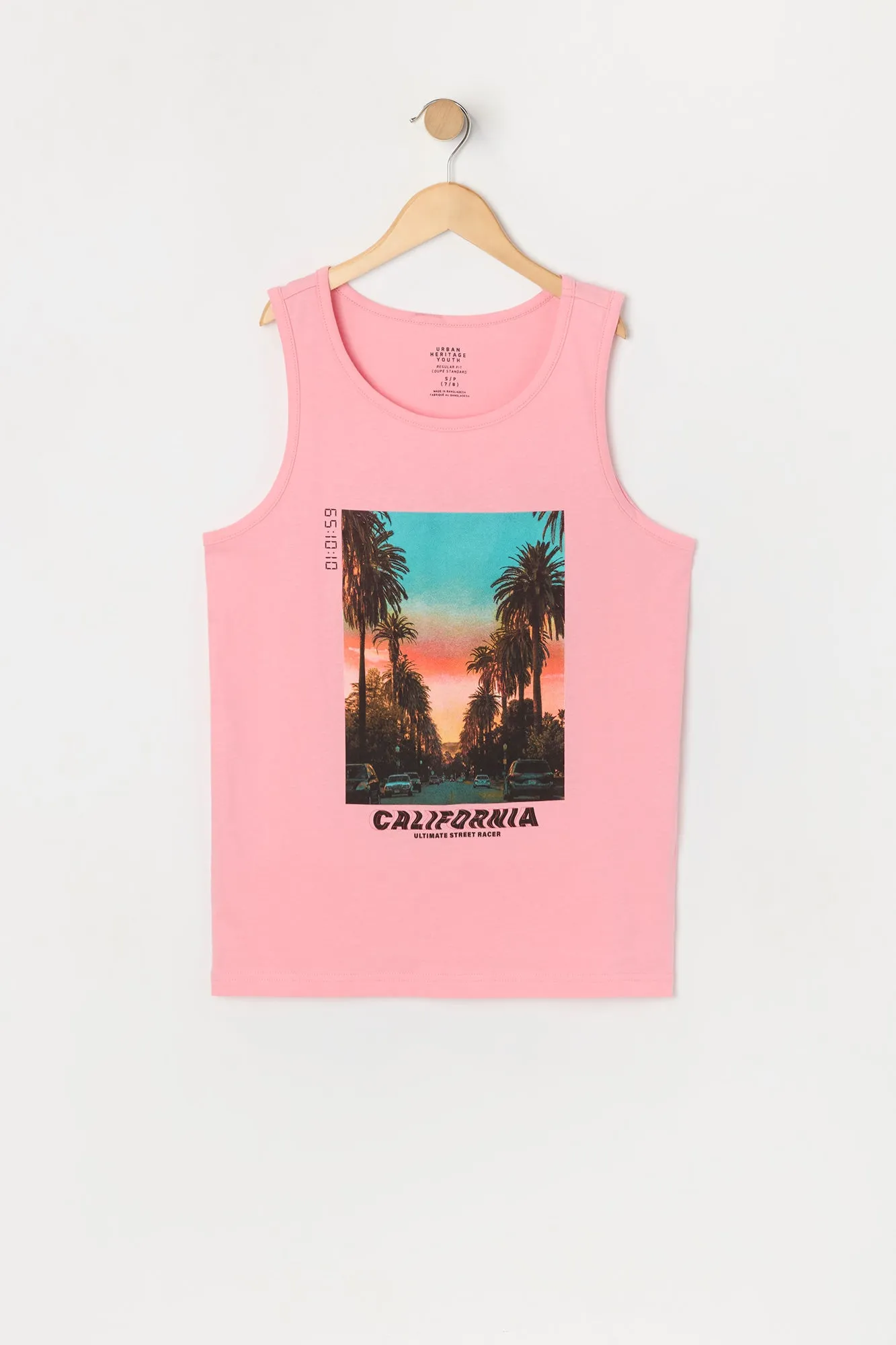 Boys California Graphic Tank sold by Urban Planet