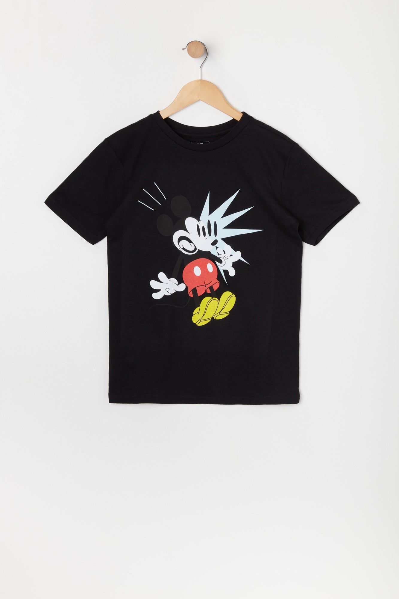 T-shirt à imprimé Surprised Mickey pour garçon sold by Urban Planet