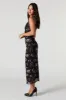 Robe midi moulante sans manches en filet sold by Urban Planet