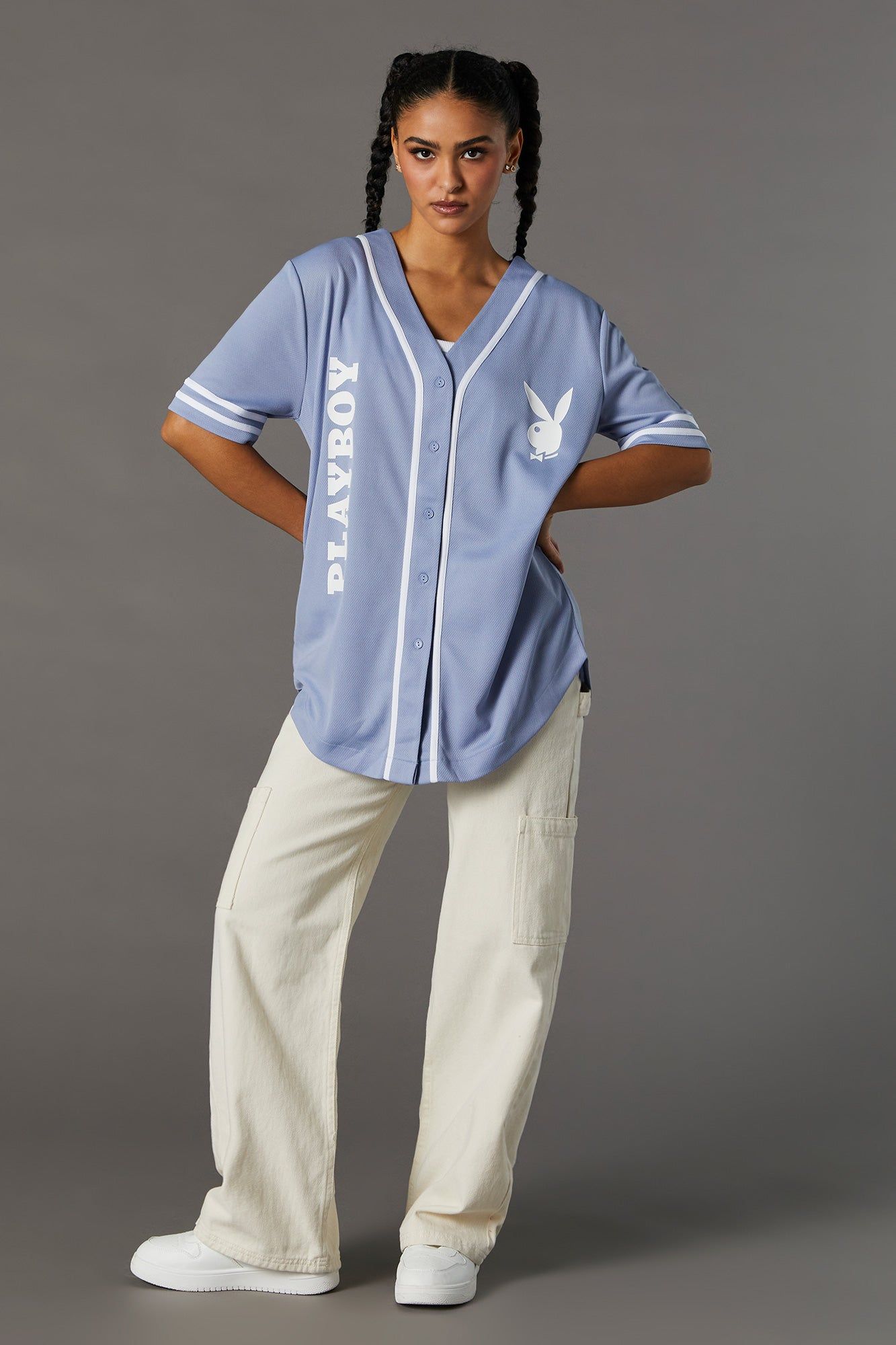 Playboy Graphic Baseball Jersey sold by Urban Planet product image thumbnail 2