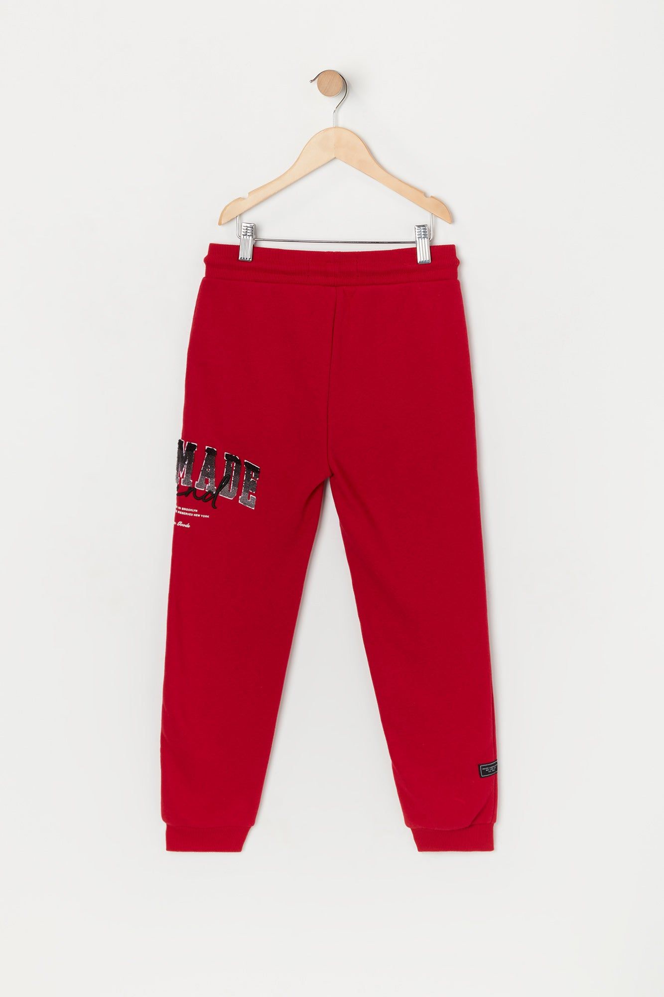 Boys Self Made Chenille Embroidered Jogger sold by Urban Planet product image thumbnail 2