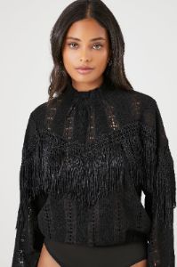 Maillot crocheté avec franges sold by Urban Planet