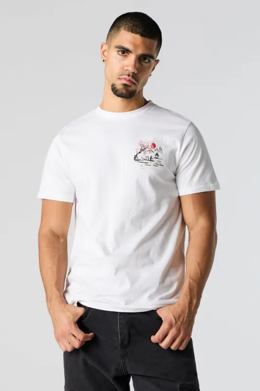 Cherry Blossom Graphic T-Shirt sold by Urban Planet