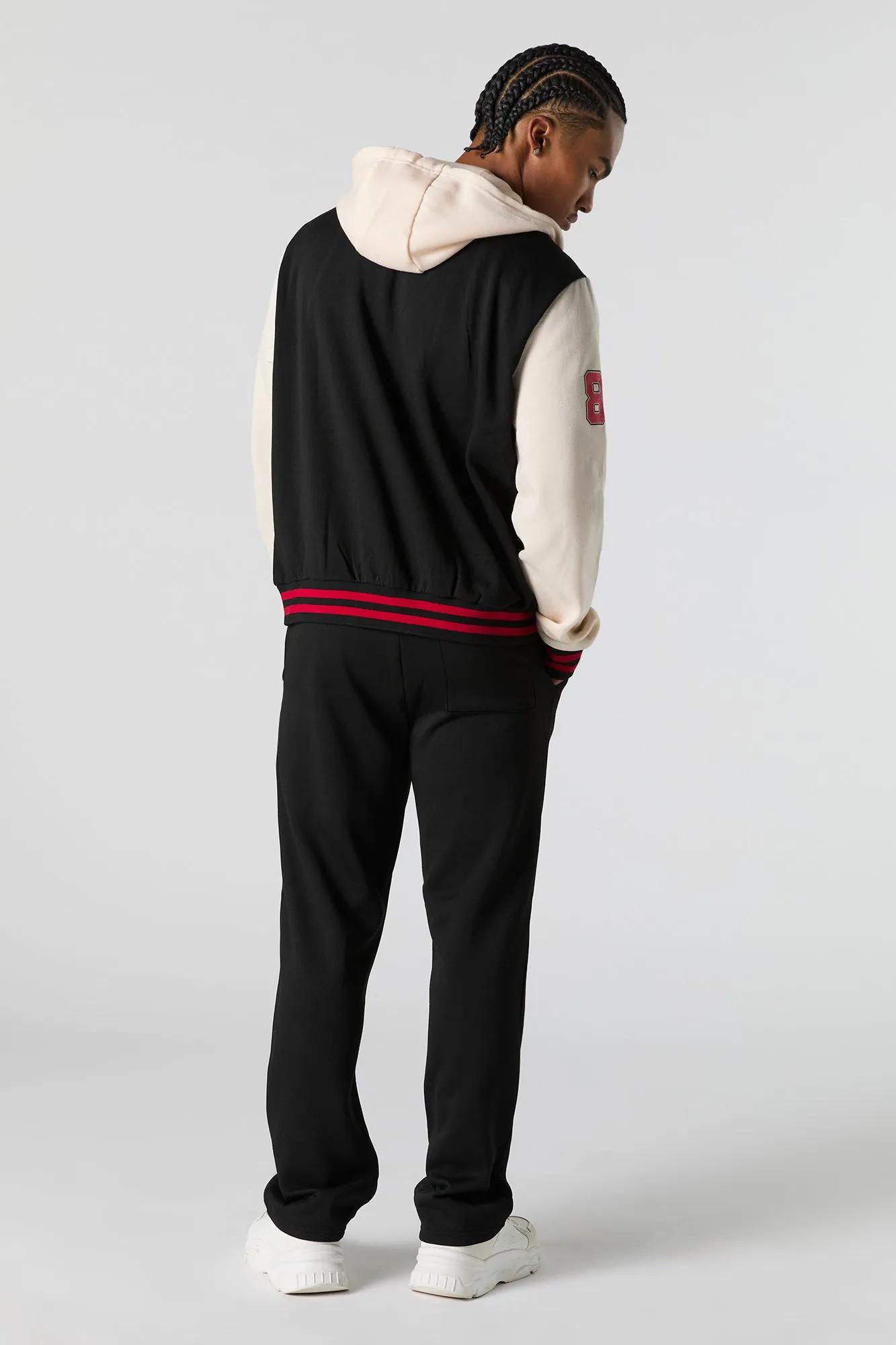 Dream Bear Embroidered Fleece Varsity Sweatpant sold by Urban Planet product image thumbnail 3