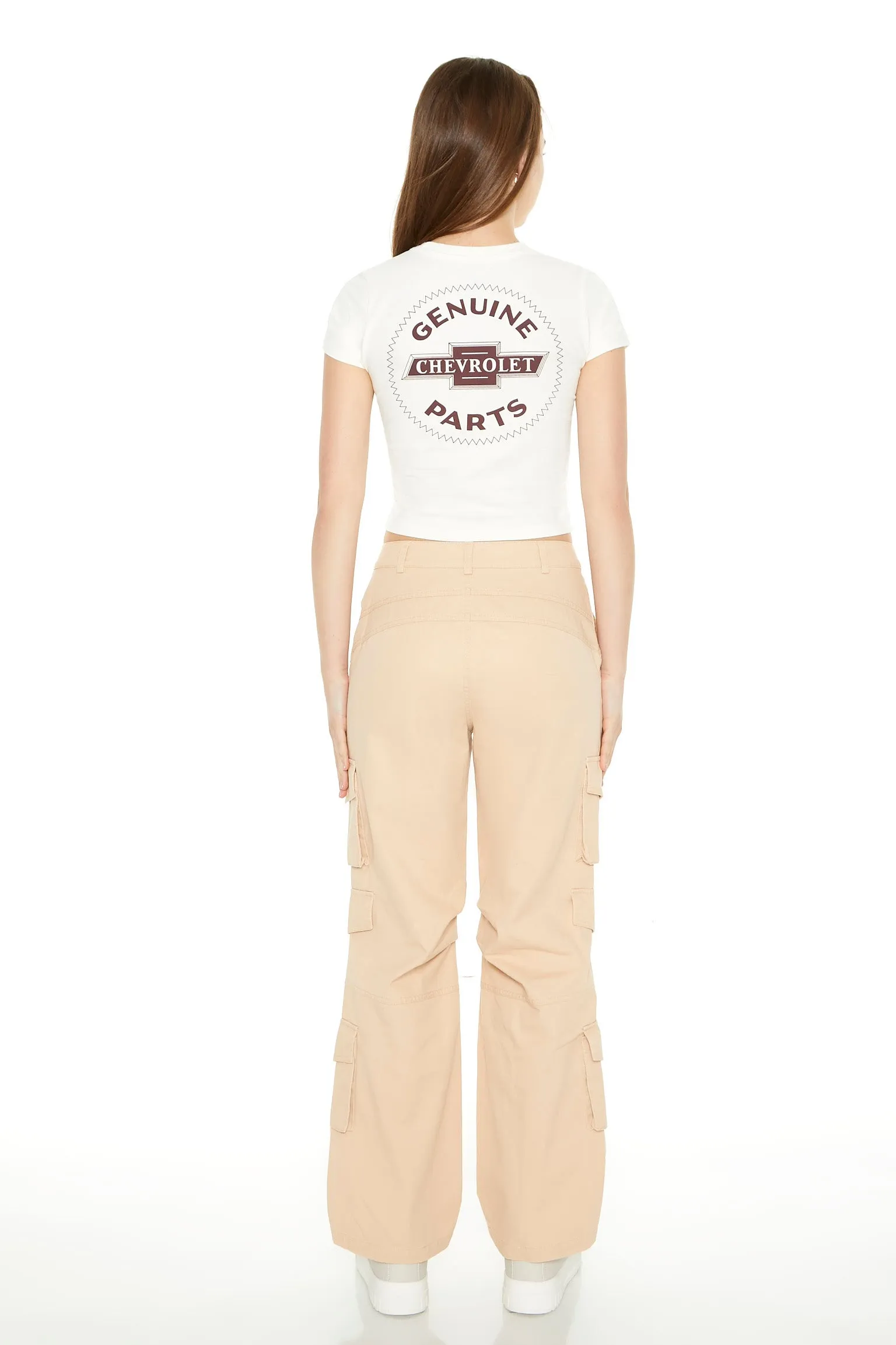 Mid Rise Straight Leg Cargo Pant sold by Urban Planet product image thumbnail 3