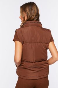 Zip-Up Puffer Vest sold by Urban Planet