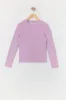 Haut côtelé uni à manches longues pour fille sold by Urban Planet
