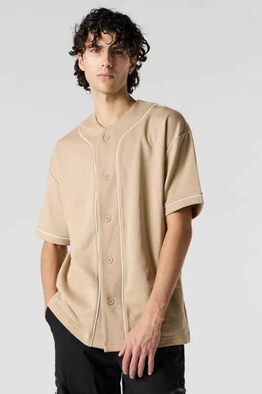 Fleece Baseball Jersey sold by Urban Planet