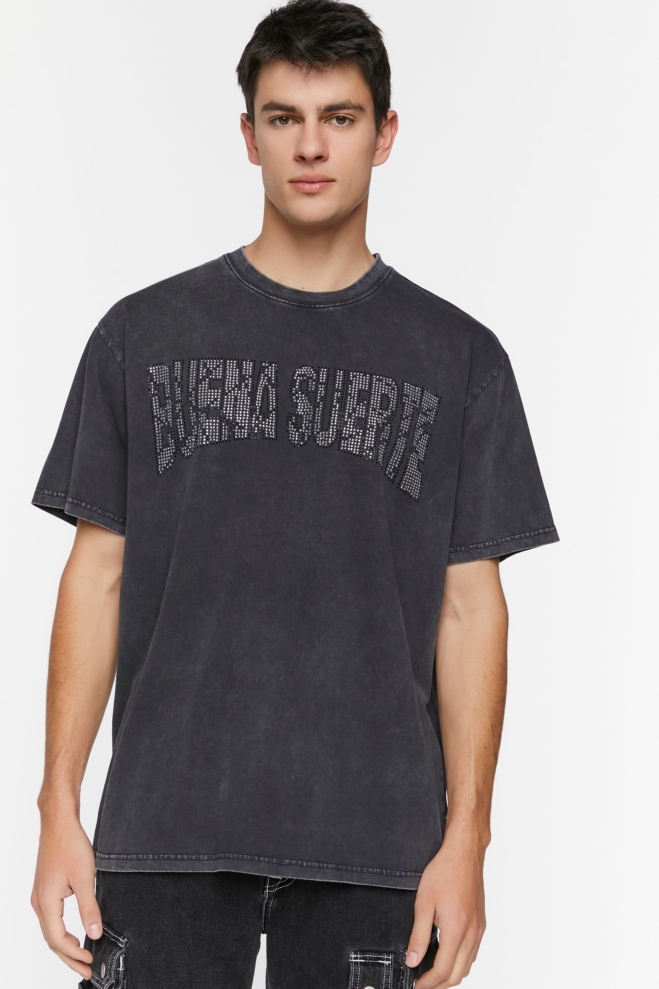 T-shirt à imprimé Buena Suerte en pierres du Rhin sold by Urban Planet