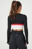 Haut écourté sans couture avec trou pour les pouces Active sold by Urban Planet