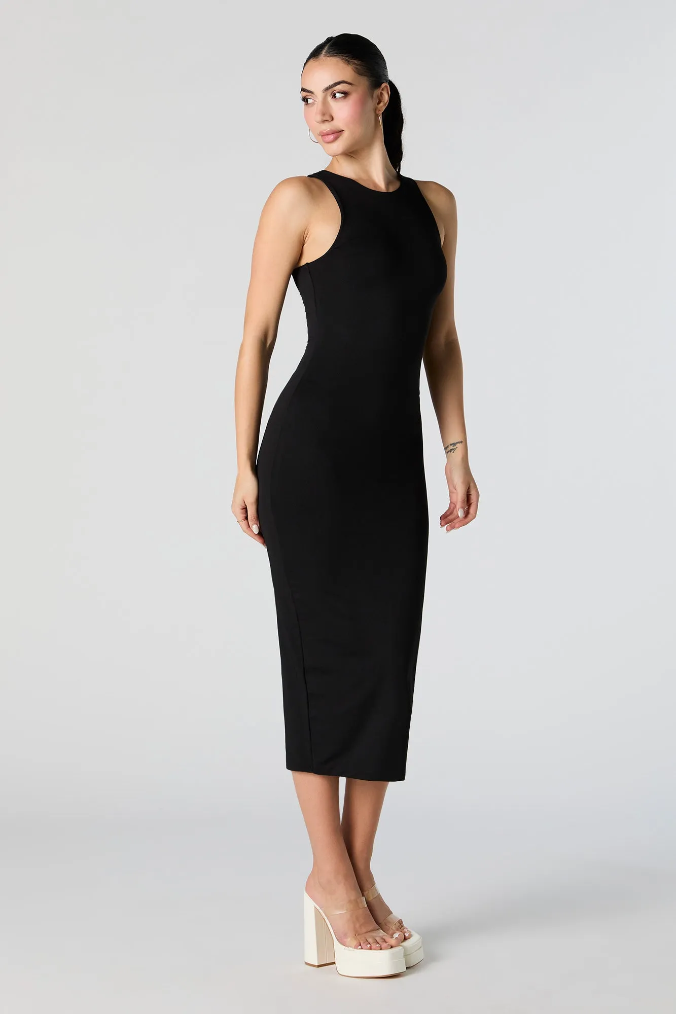 Contour Sleeveless Bodycon Midi Dress sold by Urban Planet product image thumbnail 5