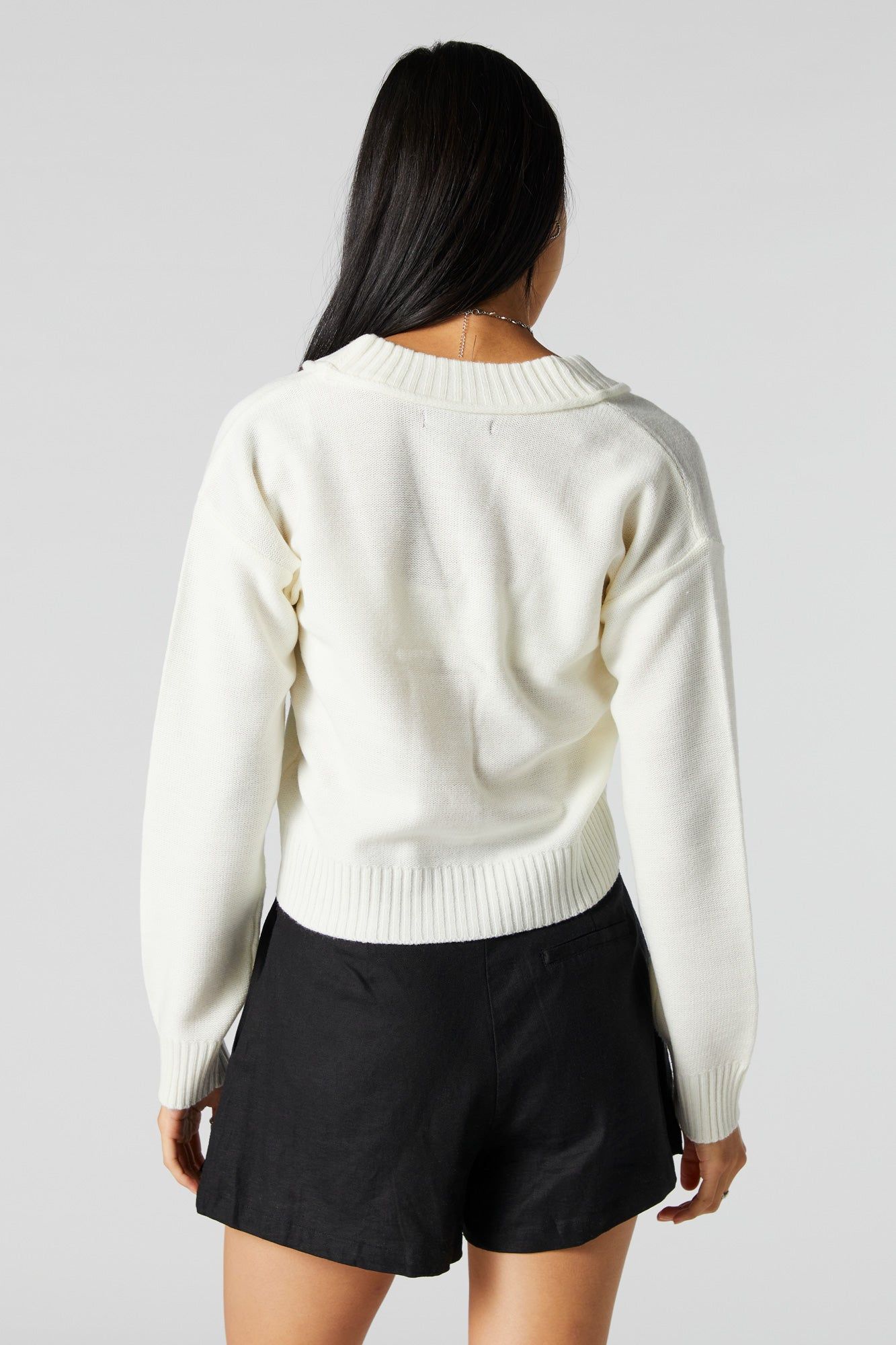 Button-Up Oversized Cardigan sold by Urban Planet product image thumbnail 2