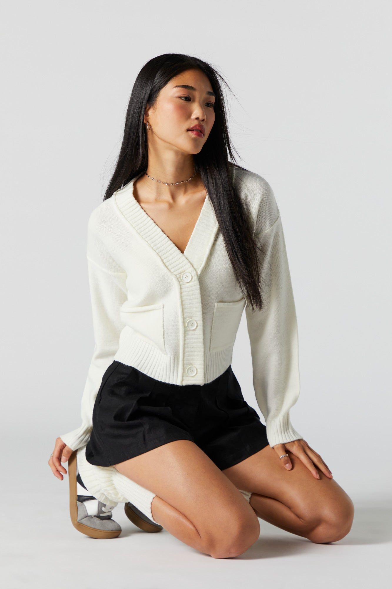 Button-Up Oversized Cardigan sold by Urban Planet