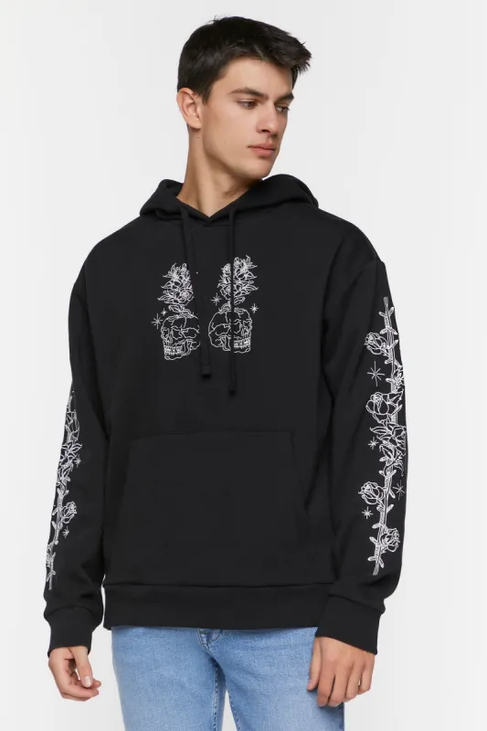 Haut à capuchon avec motif brodé Buena Suerta sold by Urban Planet