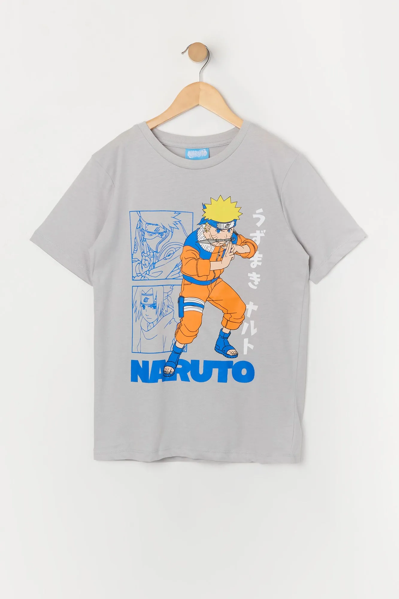 T-shirt à imprimé Naruto pour garçon sold by Urban Planet