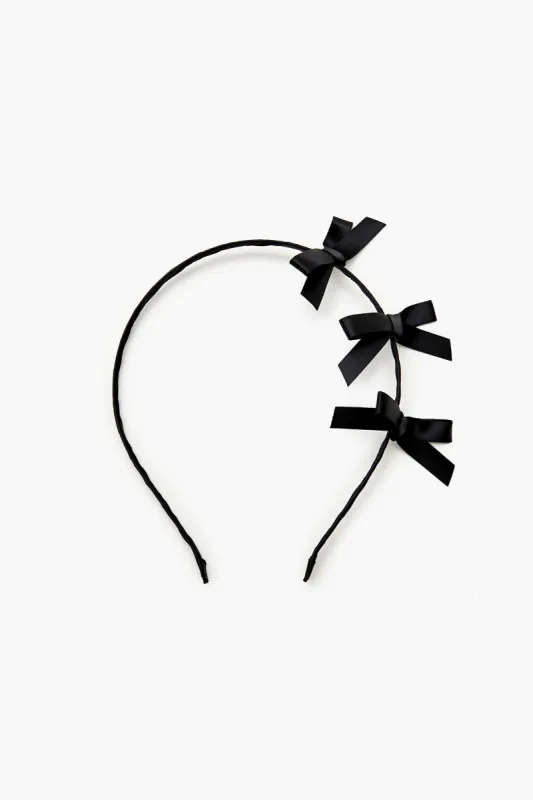 Thin Bow Headband sold by Urban Planet