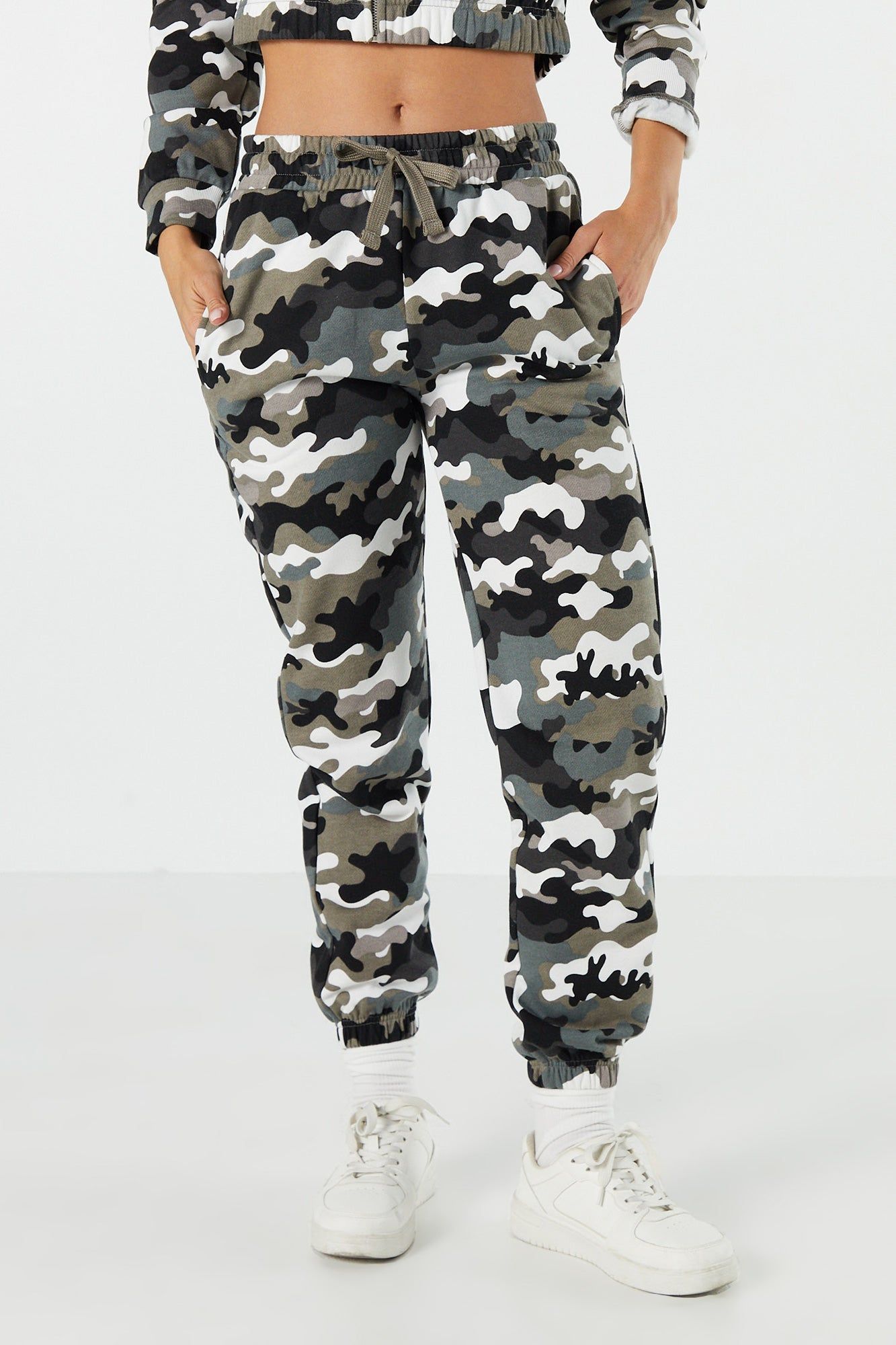 Fleece Camo Jogger sold by Urban Planet product image thumbnail 2