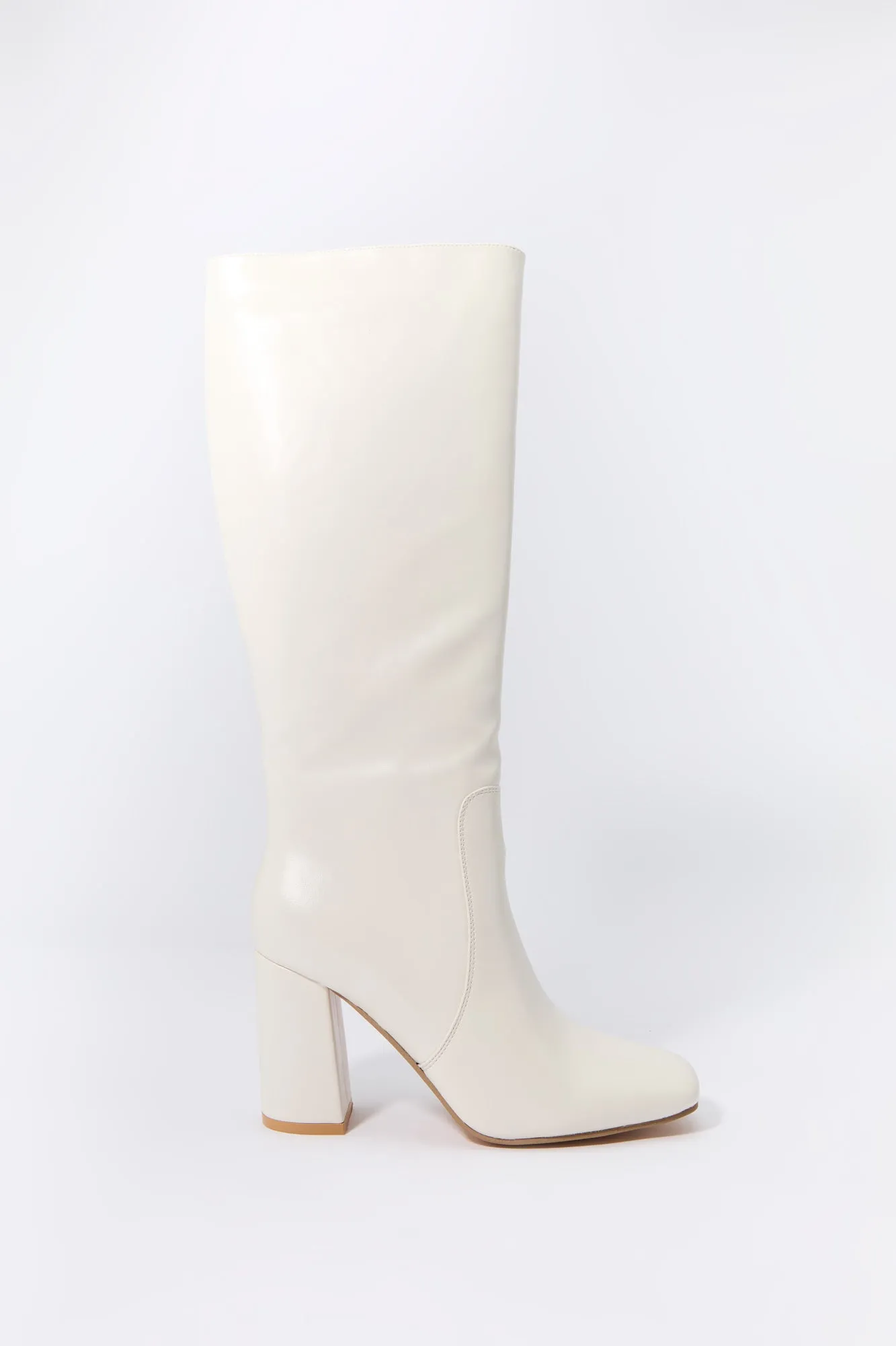 Knee High Square Toe Boots sold by Urban Planet product image thumbnail 5
