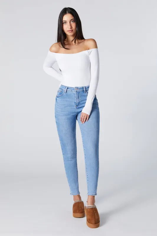 Light Wash Authentic Skinny Jean sold by Urban Planet