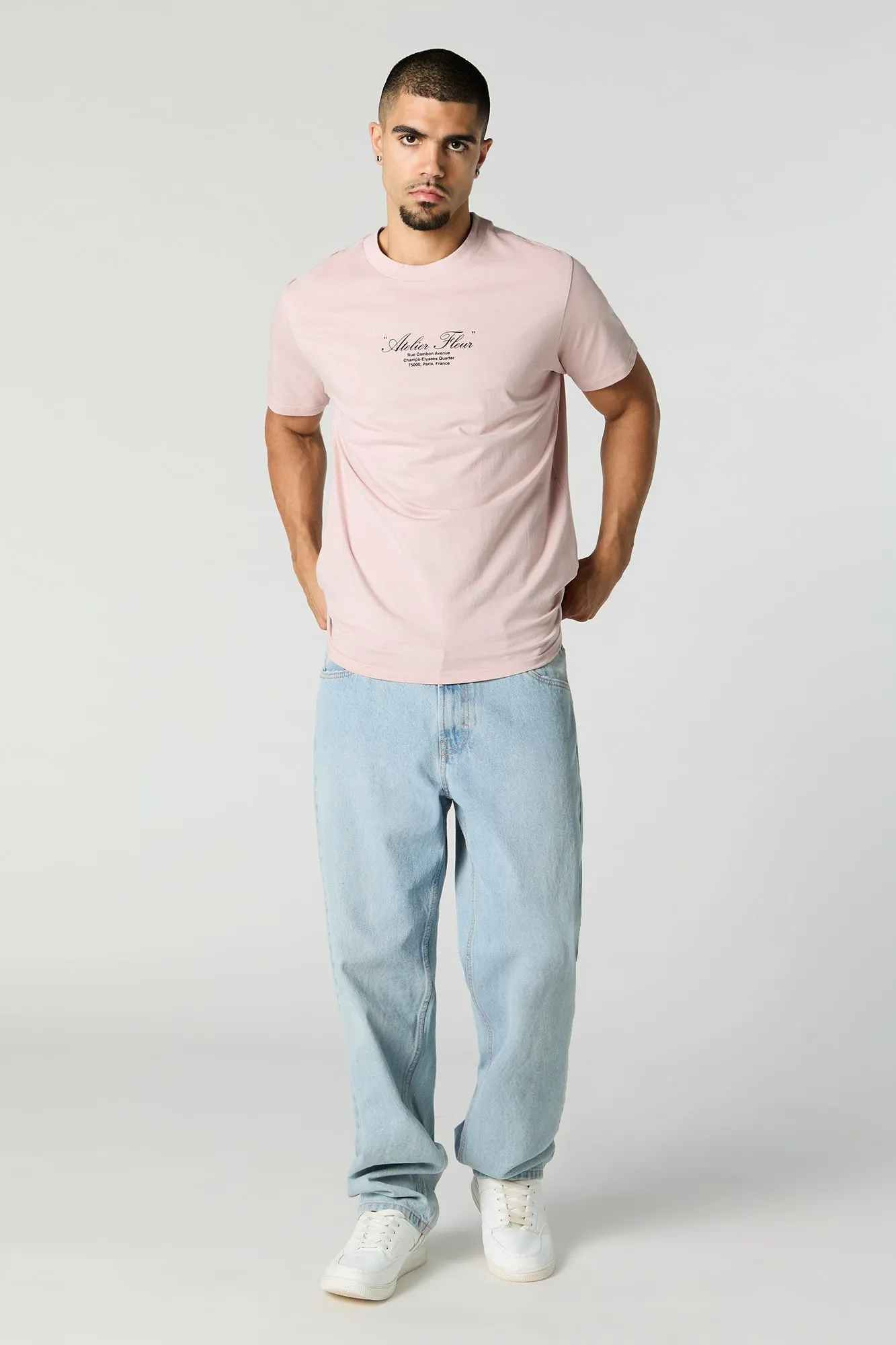 Atelier Fleur Graphic T-Shirt sold by Urban Planet product image thumbnail 3