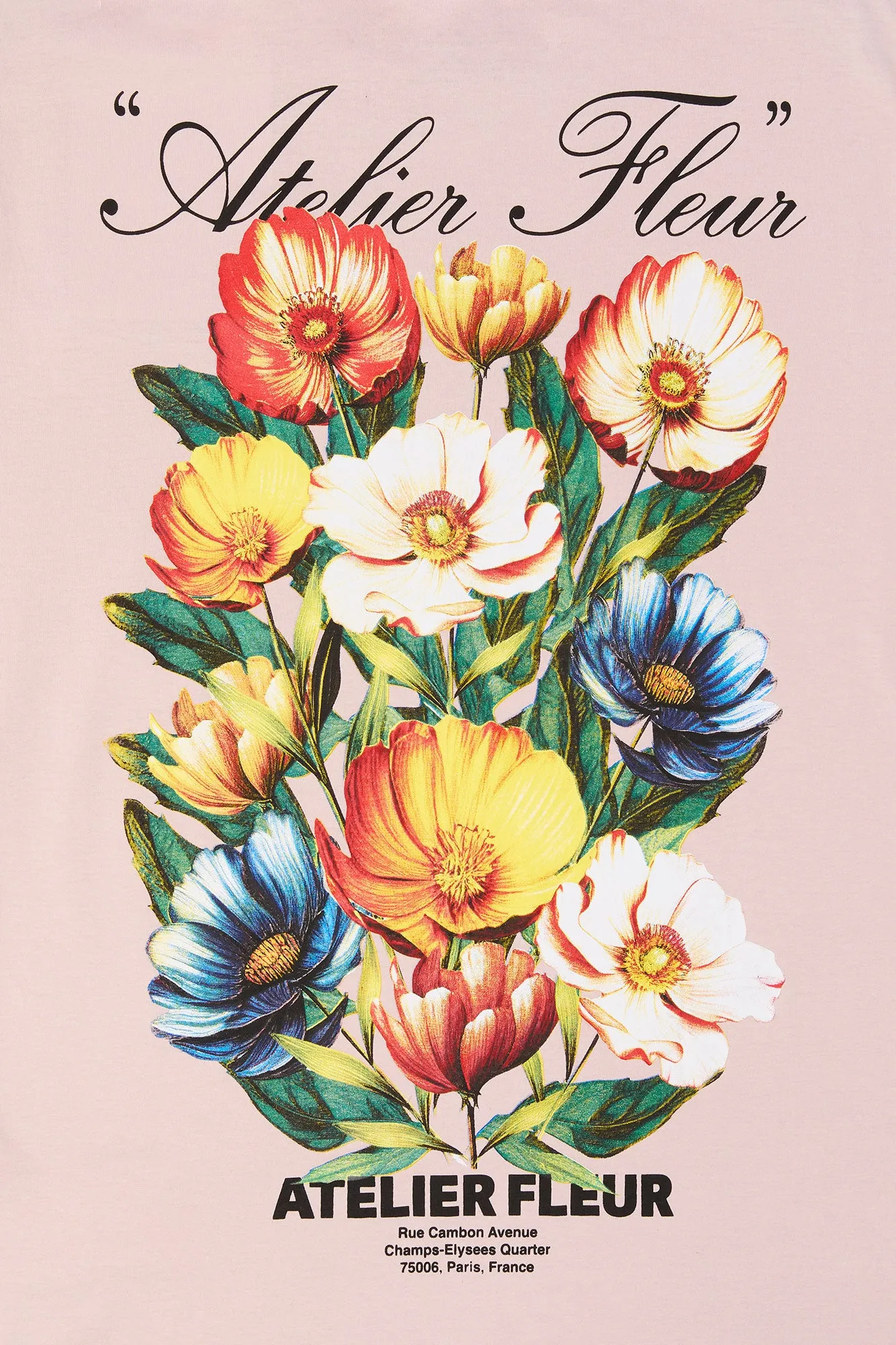 Atelier Fleur Graphic T-Shirt sold by Urban Planet product image thumbnail 5